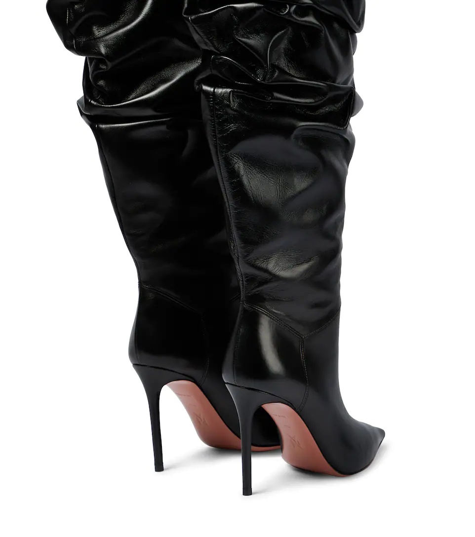 Jahleel leather over-the-knee boots - 3