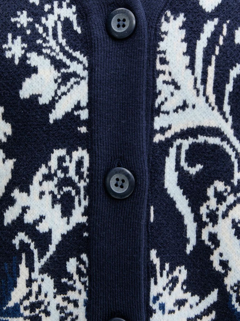 Melinda floral-jacquard cardigan 4