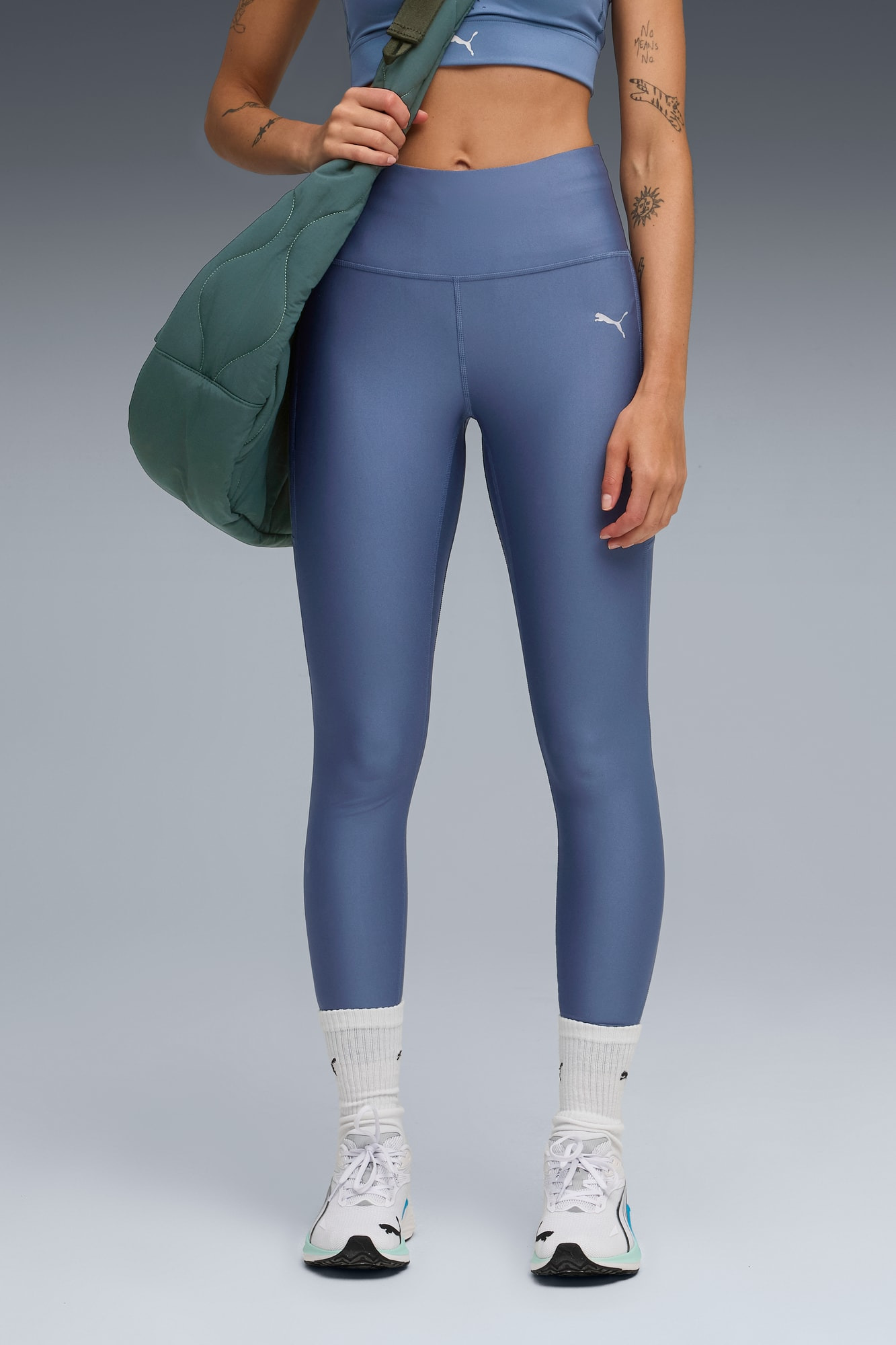 Run Ultraform Stretch Women's 9" Running Short Compression Tights - 3