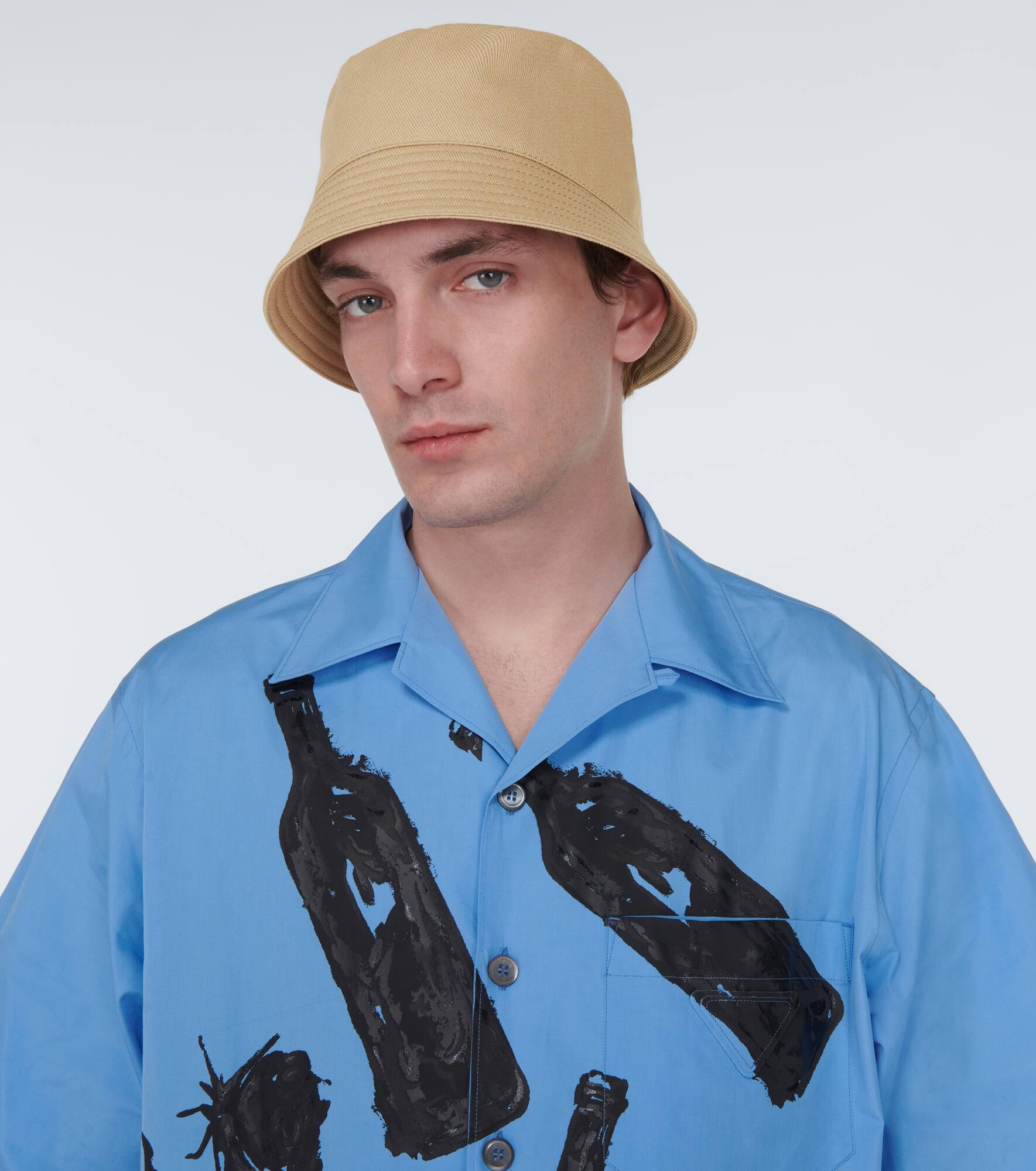 Logo cotton bucket hat - 2