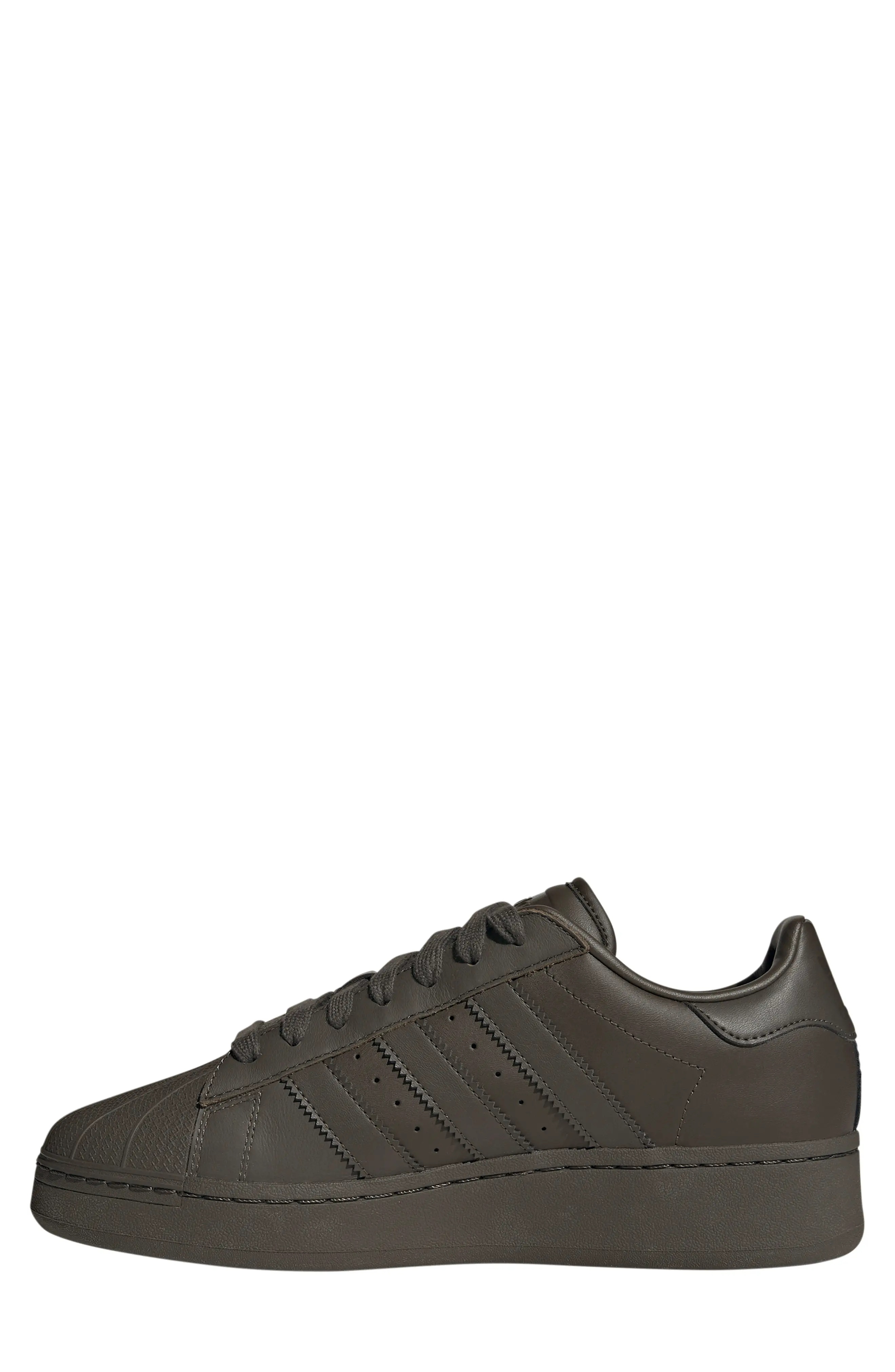 Superstar XLG Sneaker in Olive/Shadow Olive/Black - 6