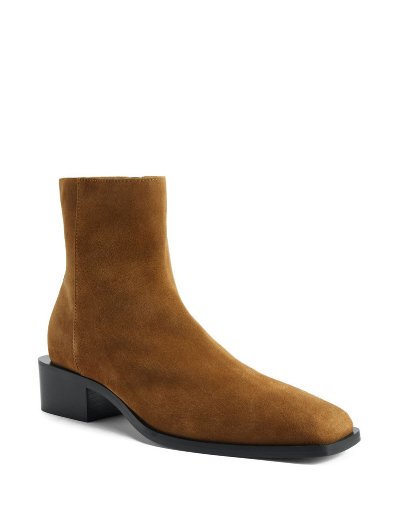 Giuseppe Zanotti square-toe ankle boots outlook