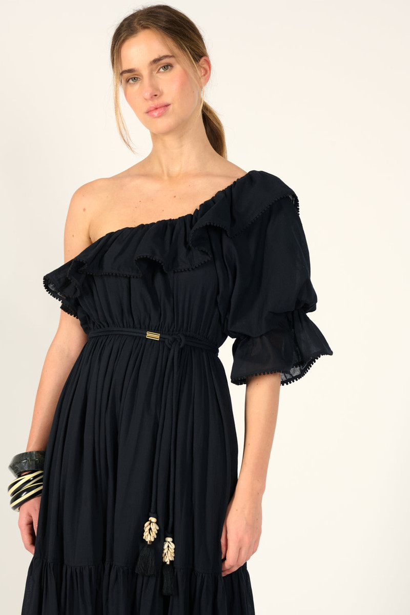 Long Dress Jay - Black 1