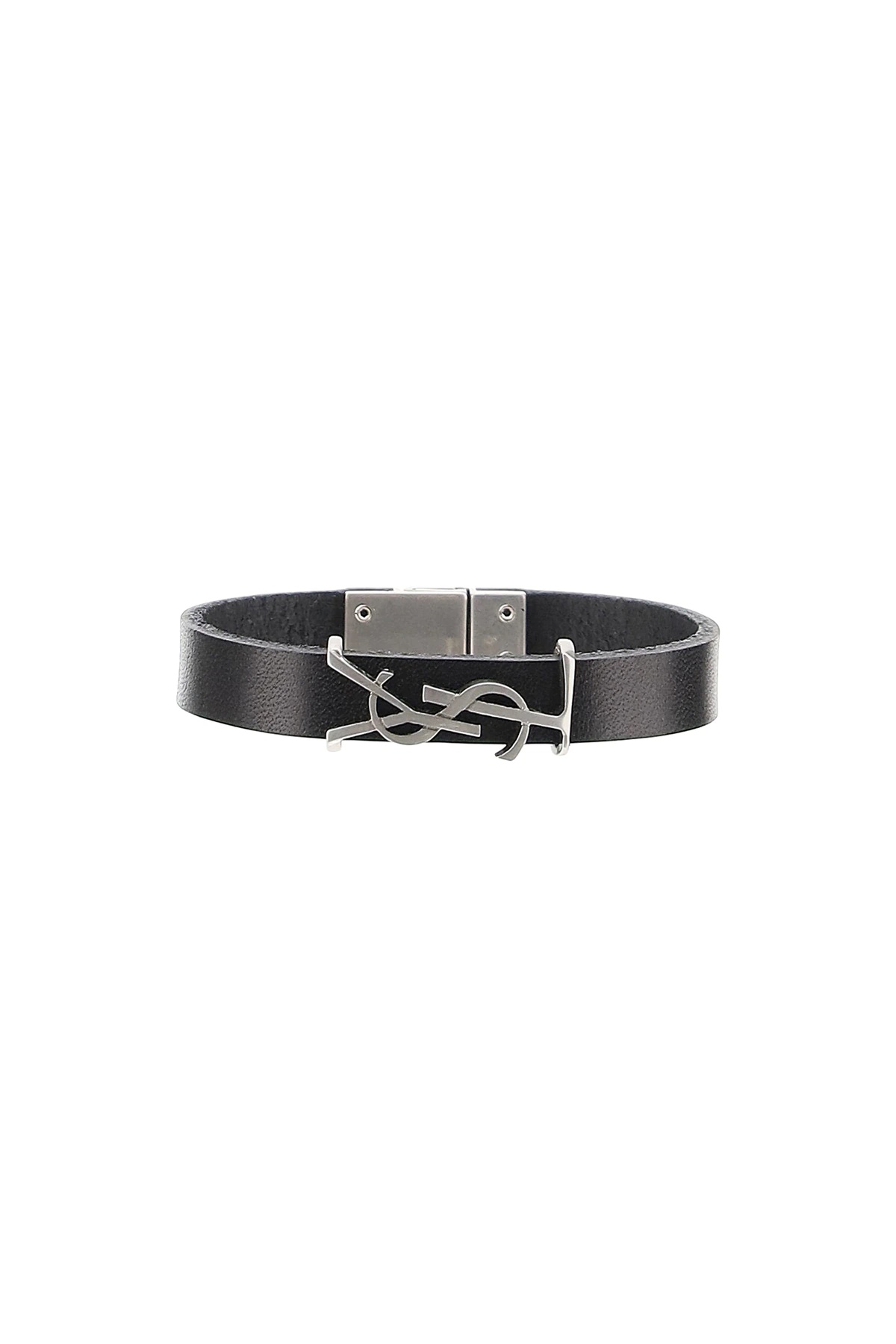 MONOGRAM LEATHER BRACELET - 1