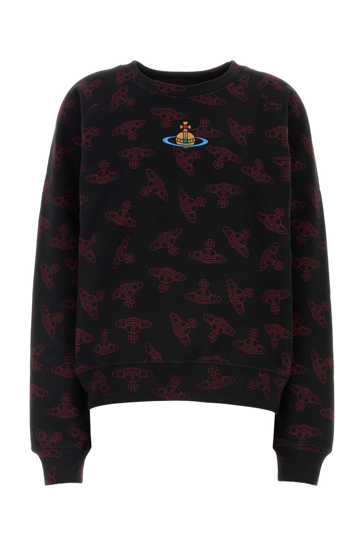 Vivienne Westwood Women Printed Cotton Oversize Sweatshirt - 1