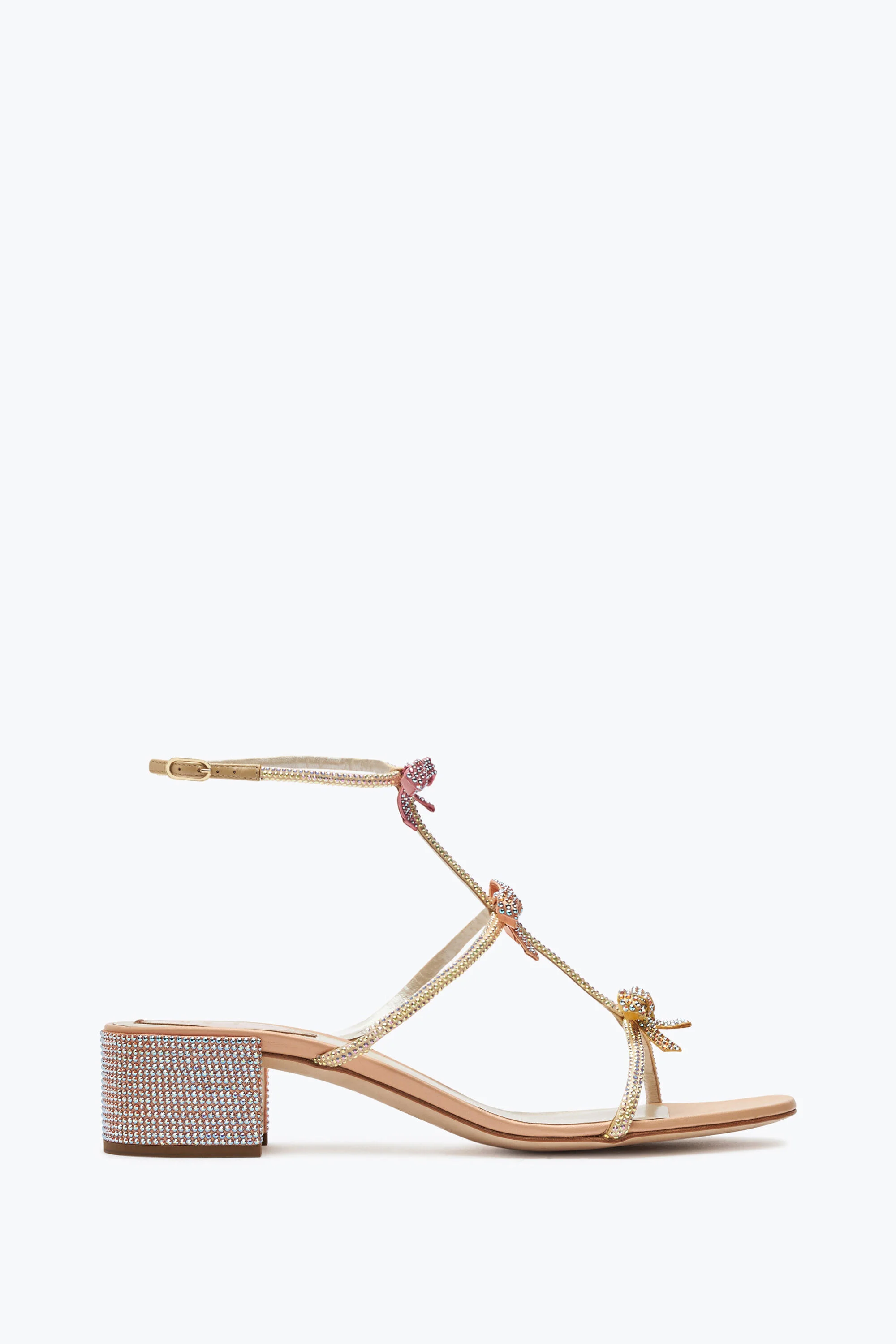 Sandals With Ankle Laces Caterina - 1