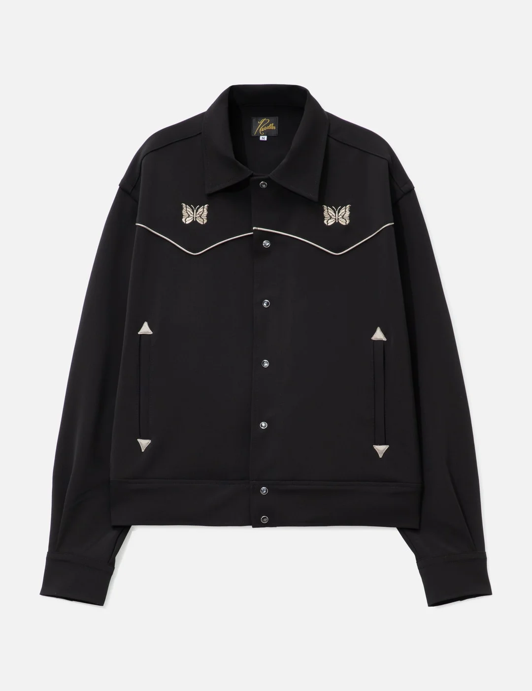 PIPING COWBOY JACKET - POLY DOUBLE CLOTH - 1