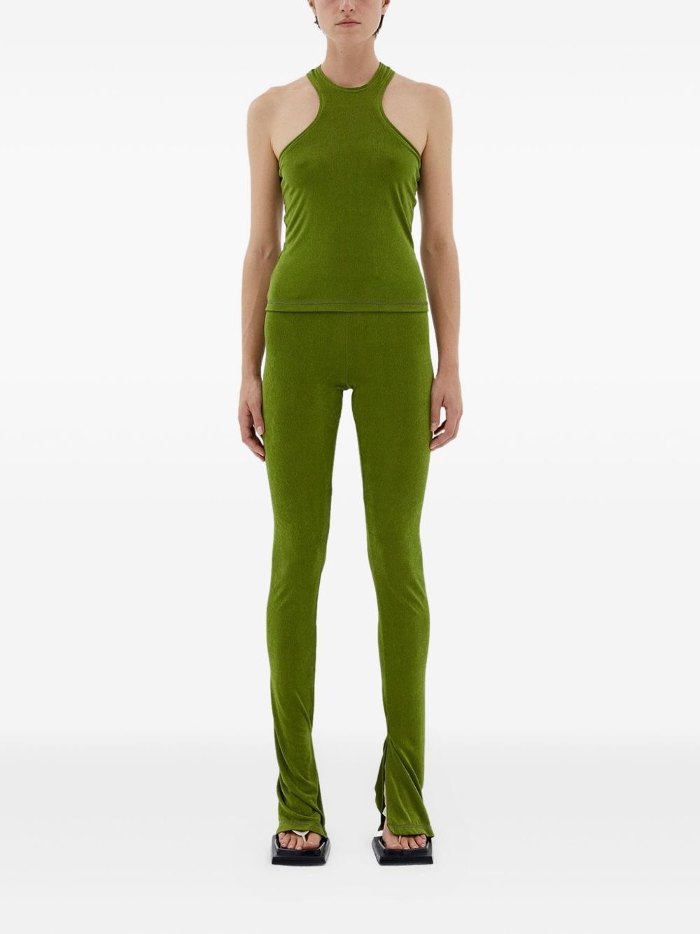 split-hem trousers - 2