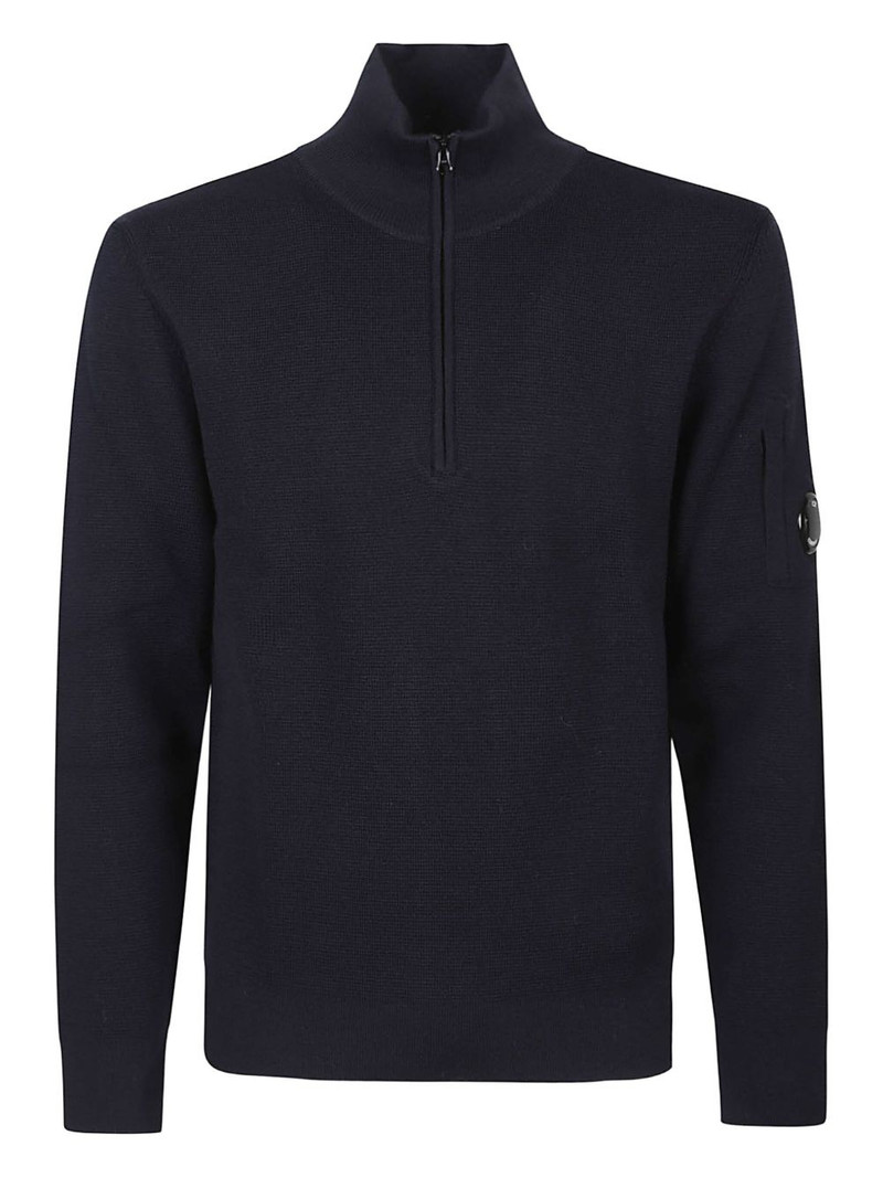 half-zip wool sweater 1