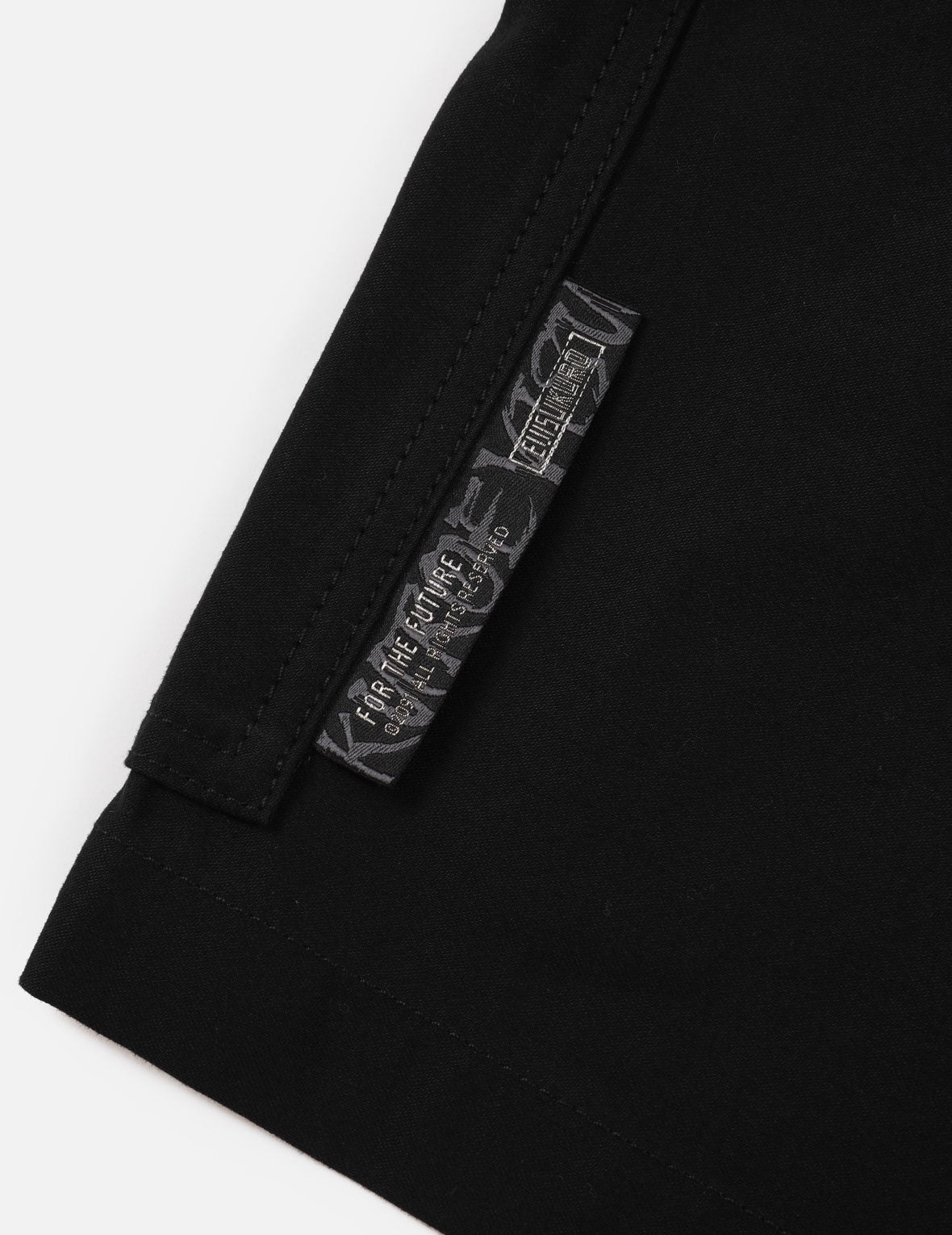 Logo Tape Patching Cargo Shorts - 9