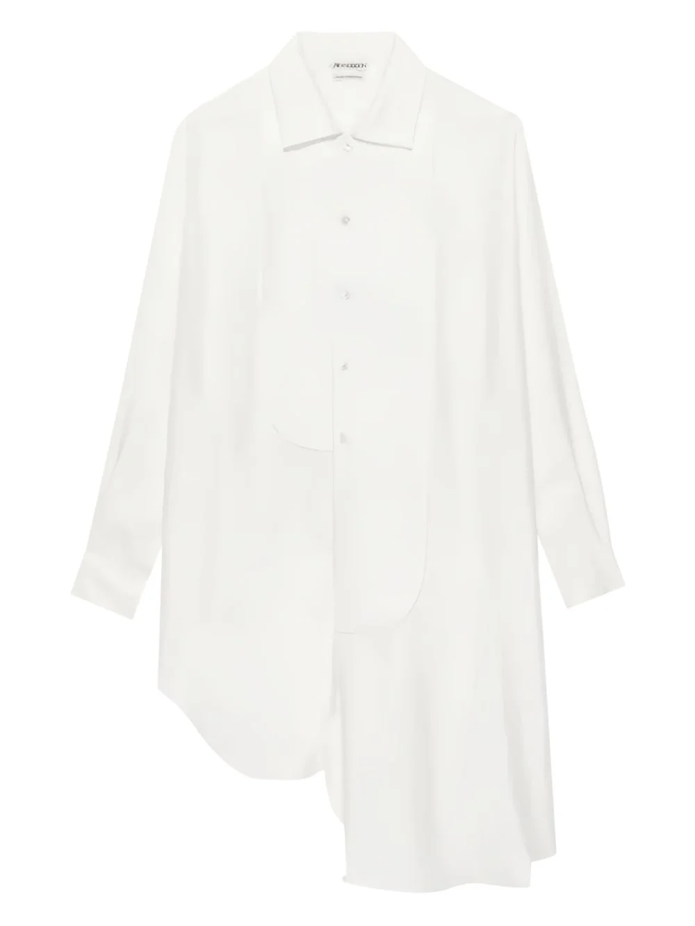 asymmetric midi dress - 1