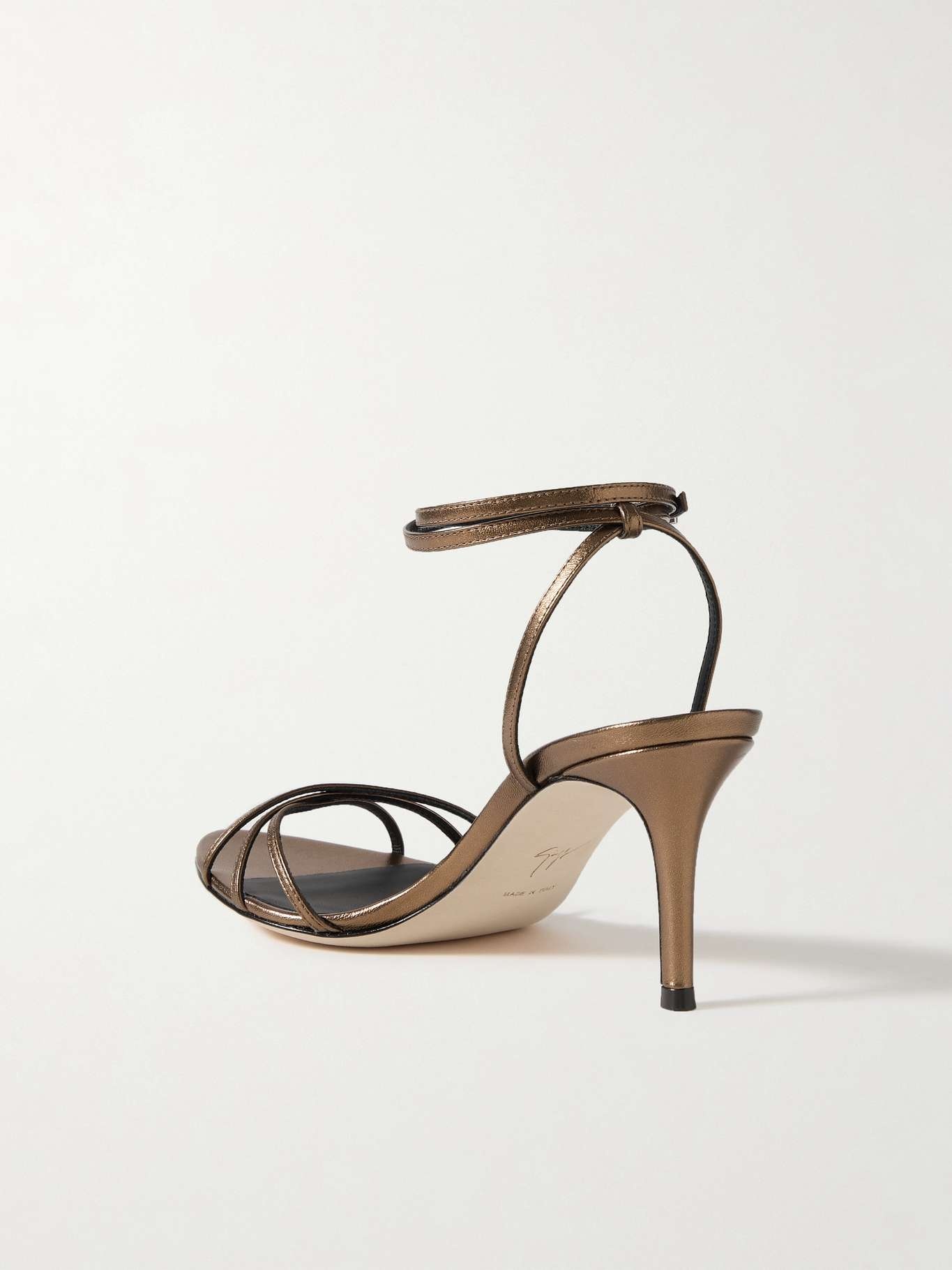 Clintry metallic leather sandals - 3