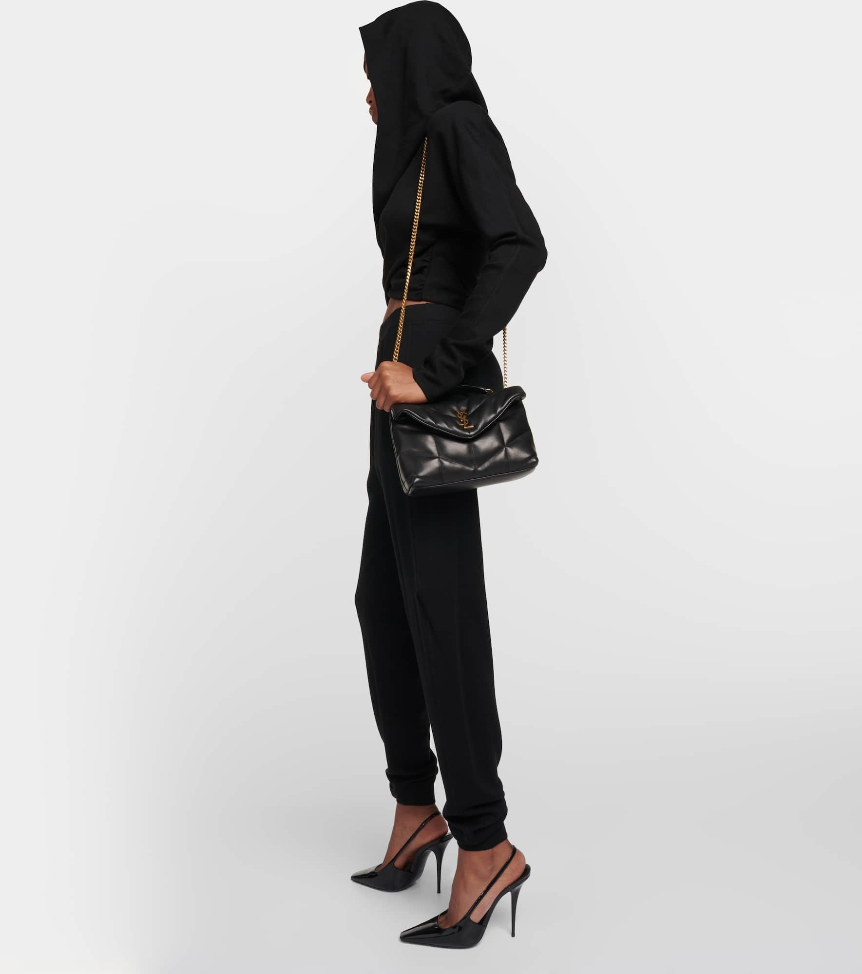 Puffer Toy quilted leather shoulder bag - 5