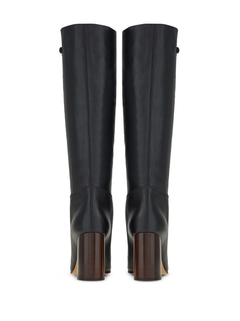 Gancini-bit leather boots - 3