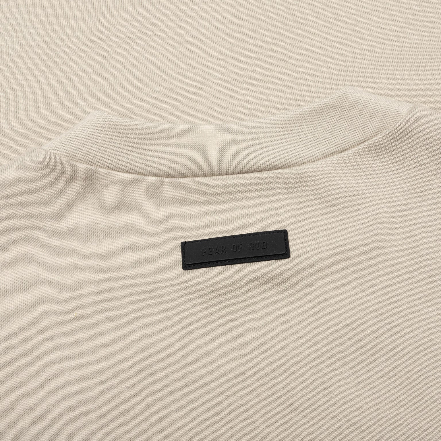 HEAVY JERSEY CREWNECK T-SHIRT - SEAL - 5