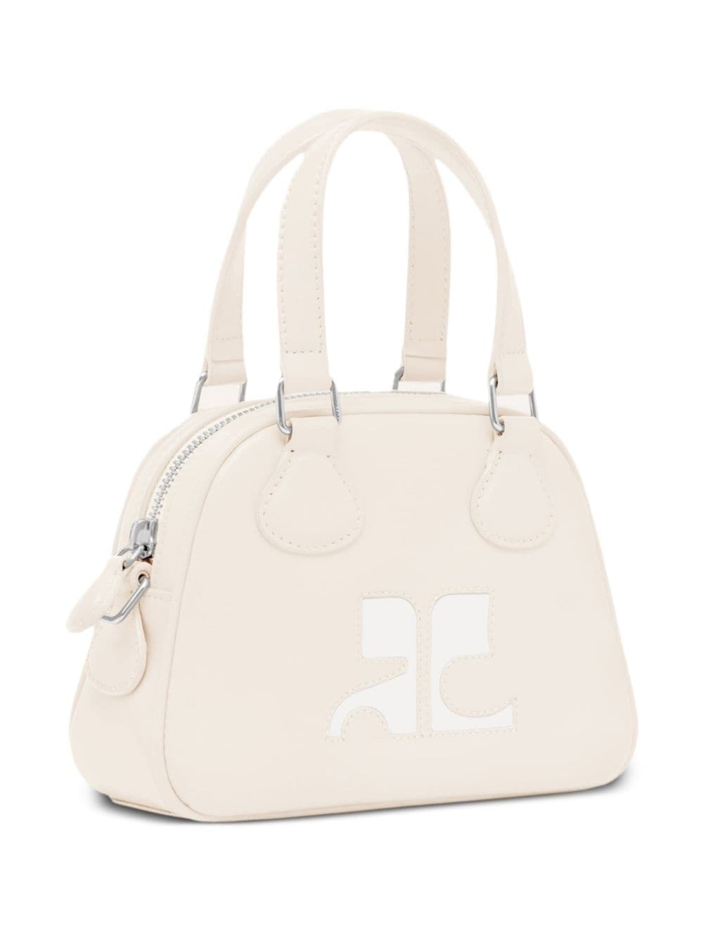 mini leather bowling bag - 4