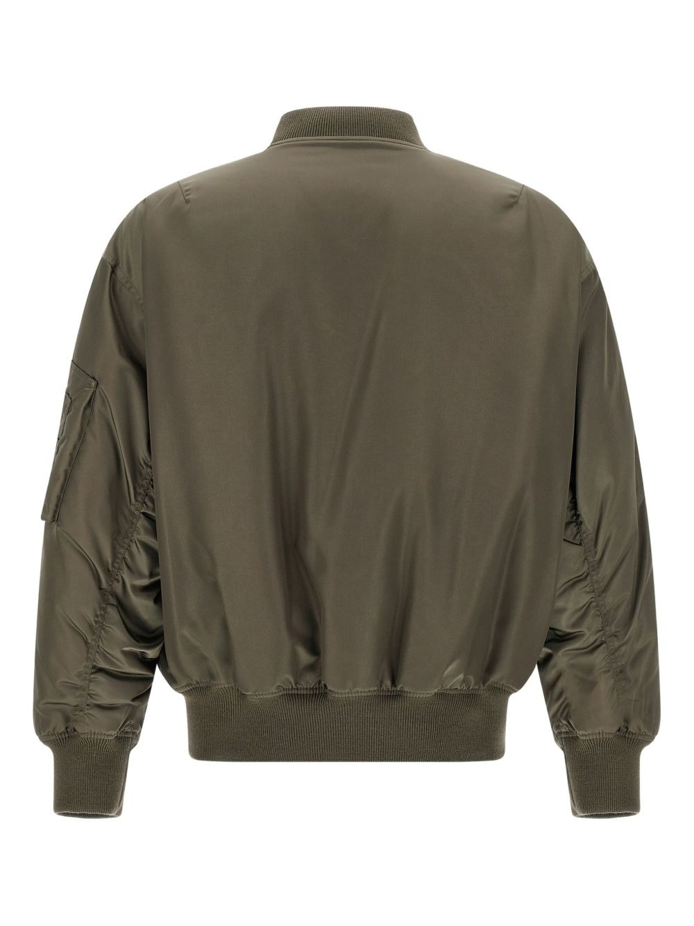 ribbed-cuff bomber jacket - 2