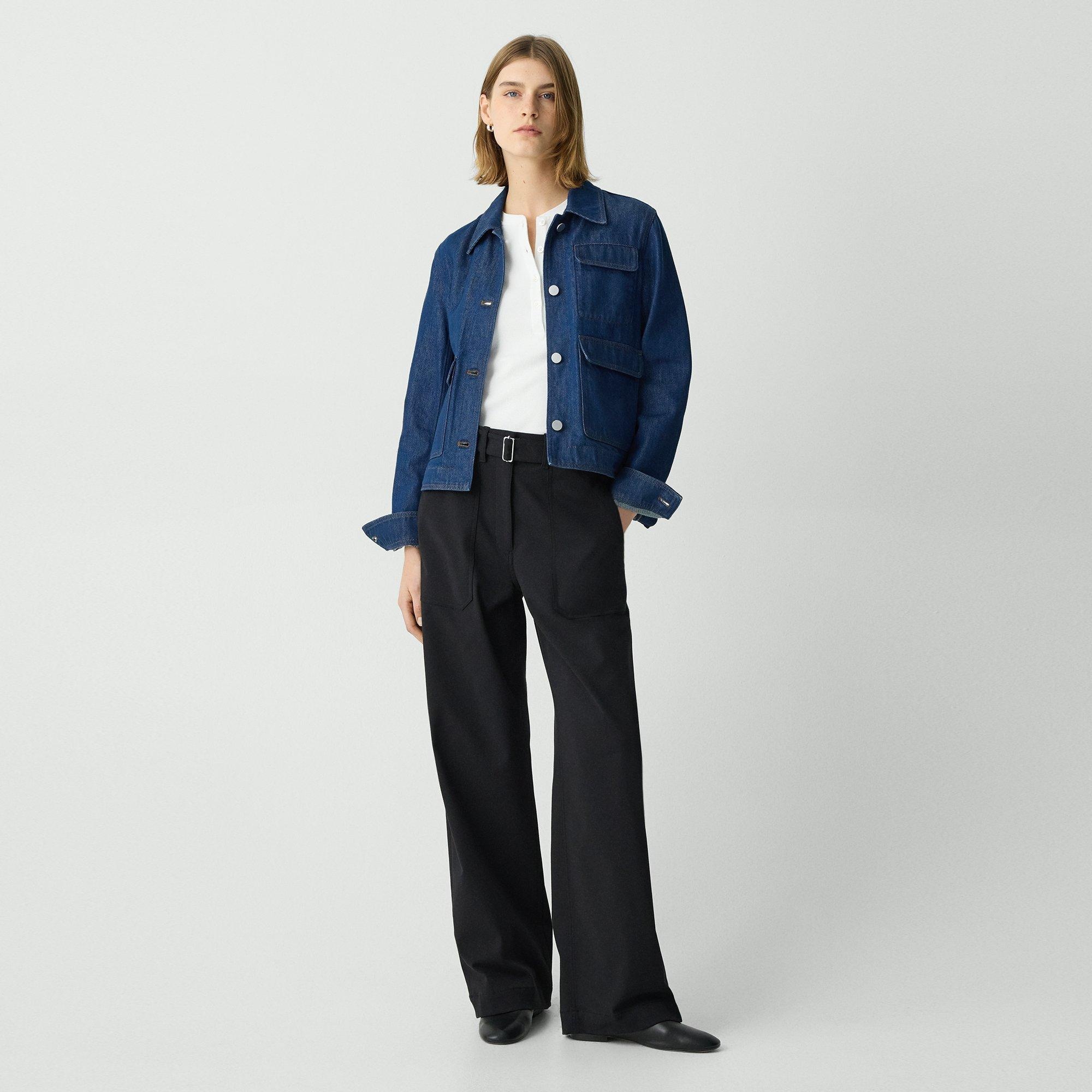 Utility Wide-Leg Pant in Neoteric Twill - 3