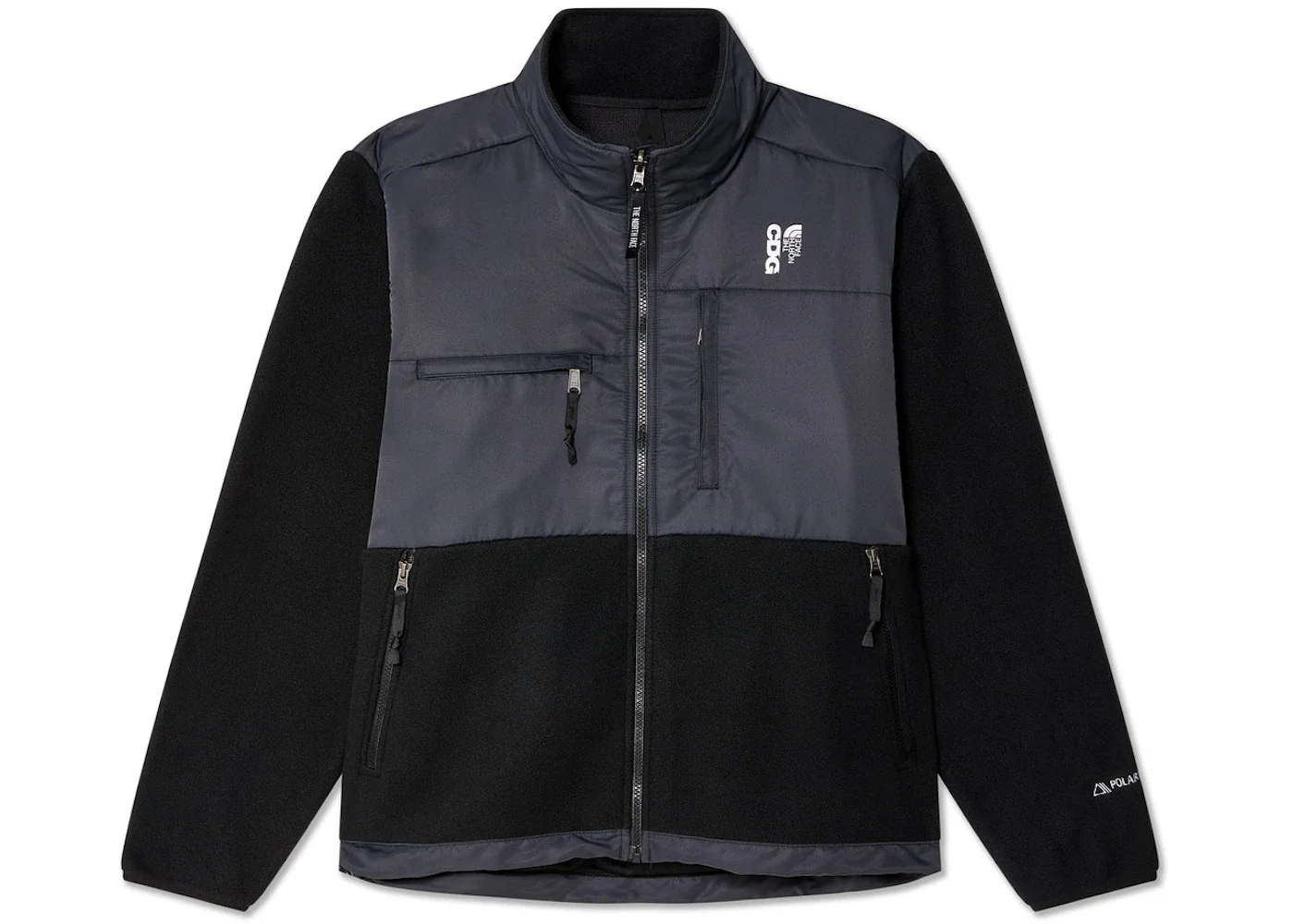 CDG The North Face Denali Fleece Black - 1