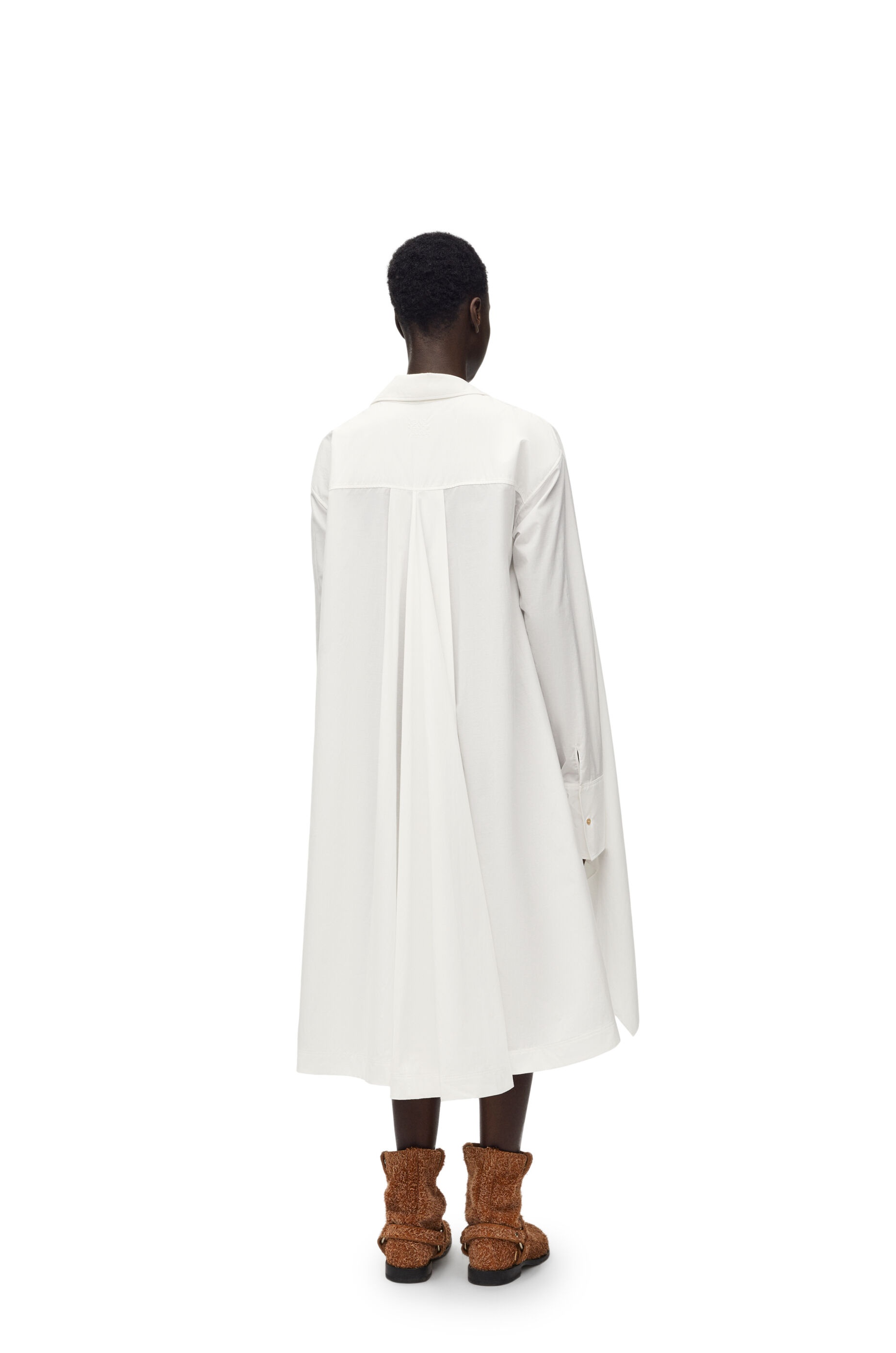Tunic dress in cotton blend - 3