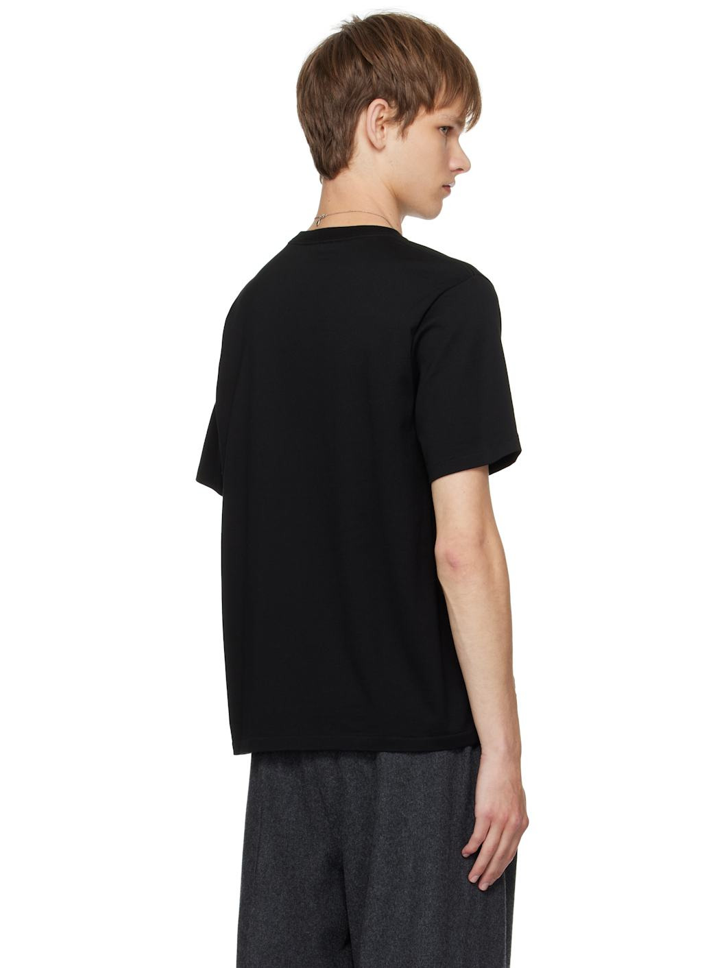 Black Luster Plaiting T-shirt - 3