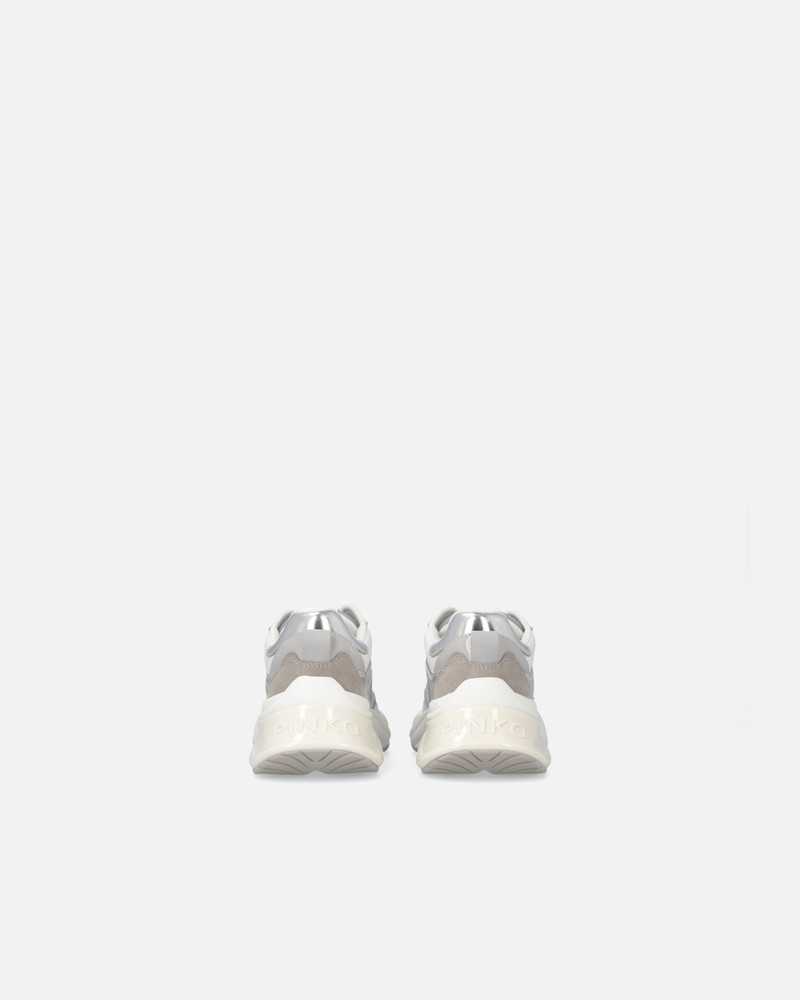 SNEAKERS WITH LAMINATED INSERTS AND LOVE BIRDS LOGO 8
