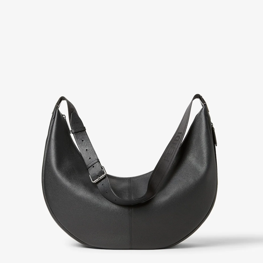 Fendi Melon Large Black leather bag - 1