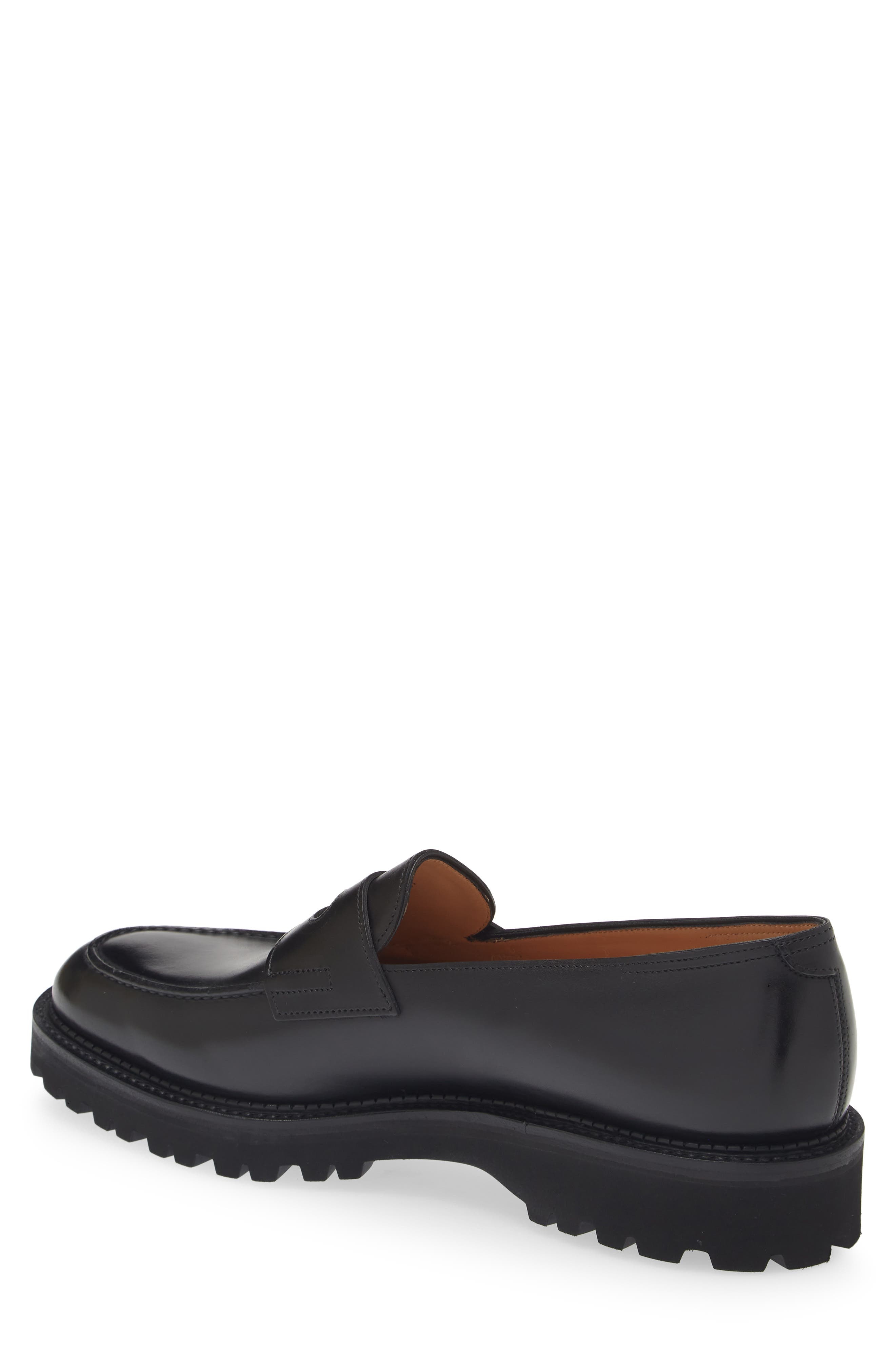 John Lobb Lopez Penny Loafer in 1R- Black at Nordstrom - 2