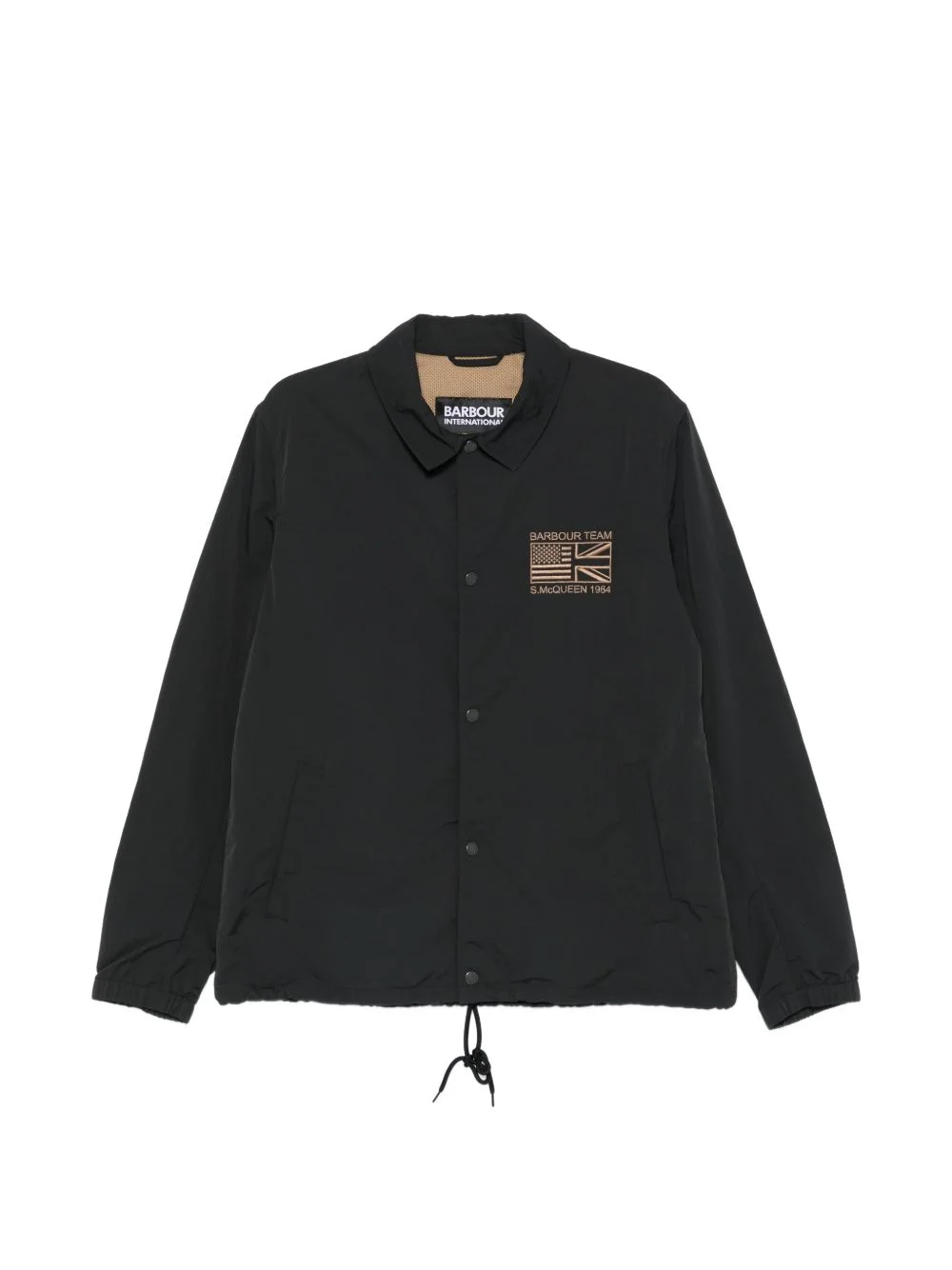 B.Intl Coach logo-embroidered shirt jacket - 1