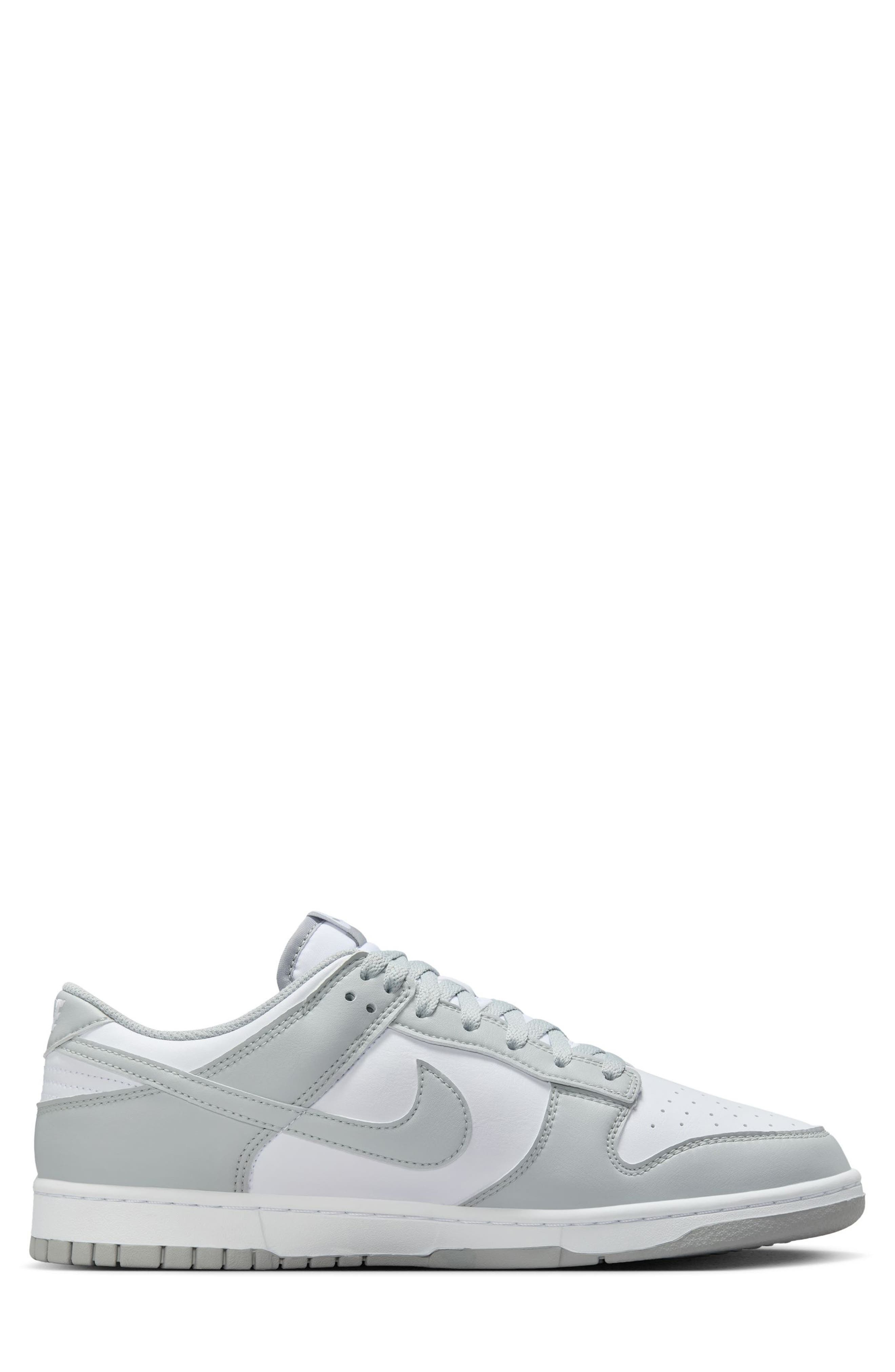 Nike Dunk Low Retro Basketball Sneaker in 105 White/ltskgy at Nordstrom - 6