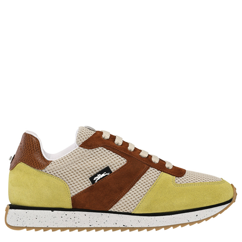 Le Pliage Green Sneakers Bark - Leather 1