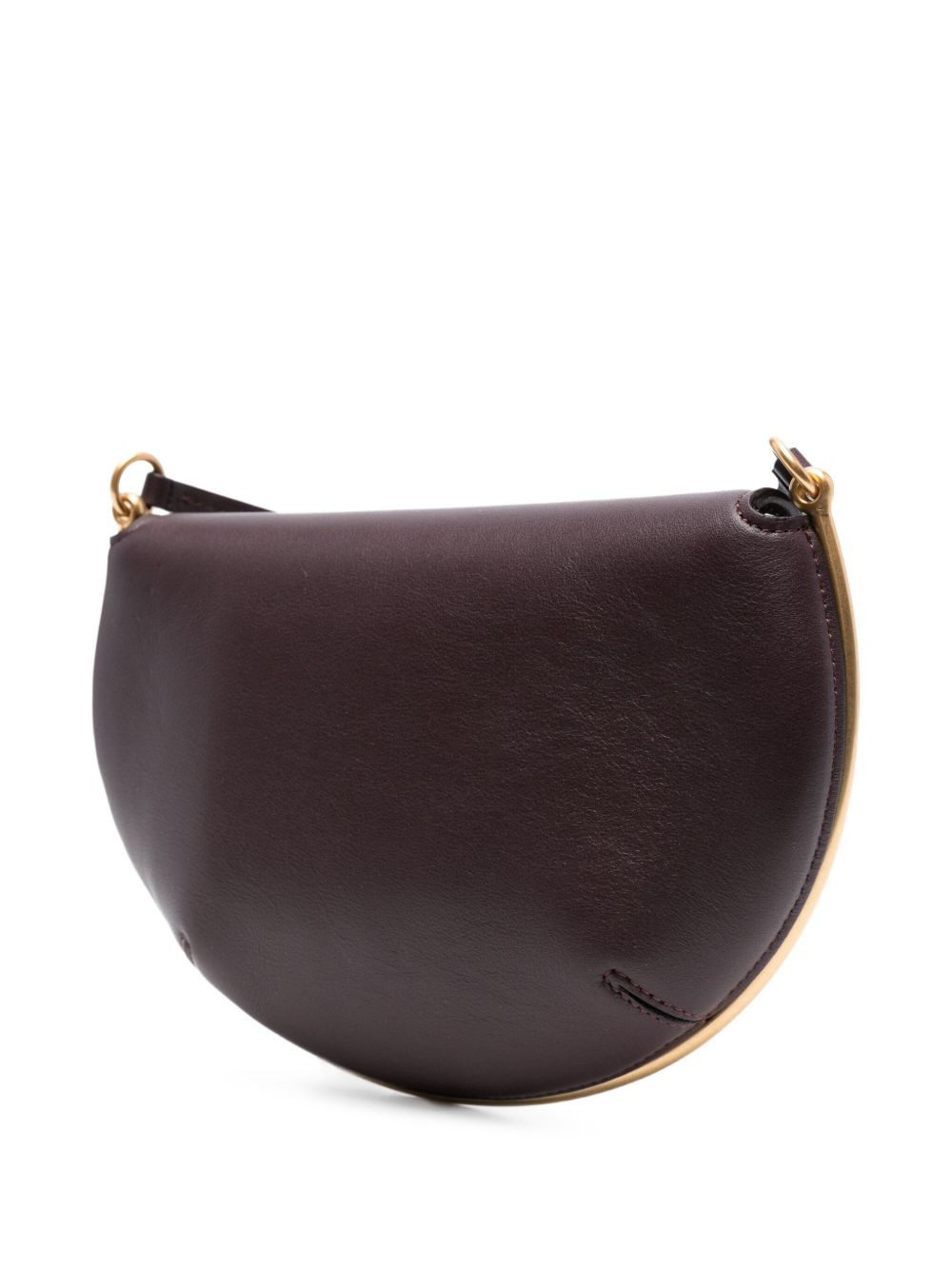 mini Kate crescent-frame calf leather bag - 3