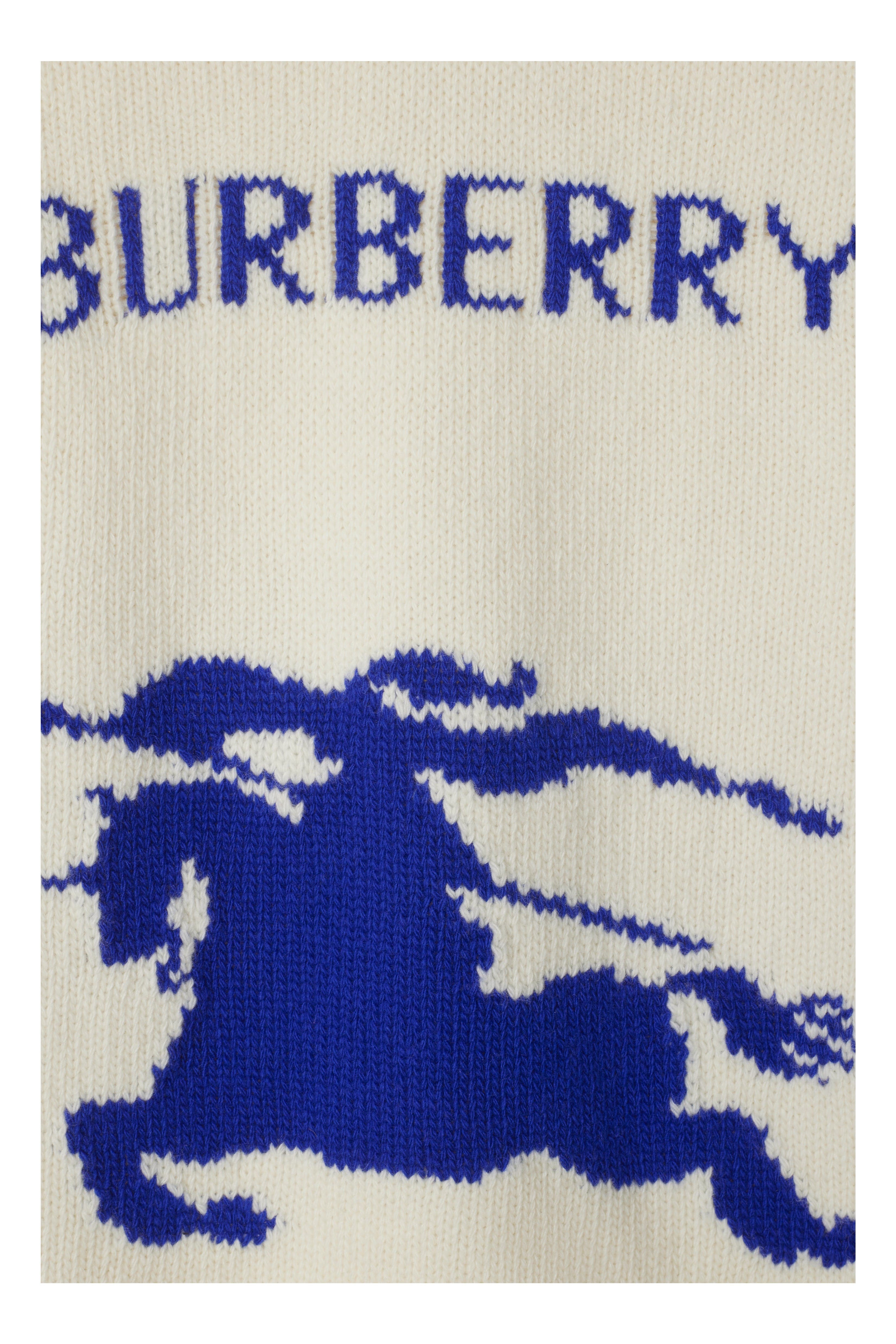 burberry EKD Wool Cashmere Sweater in Off White at Nordstrom - 5