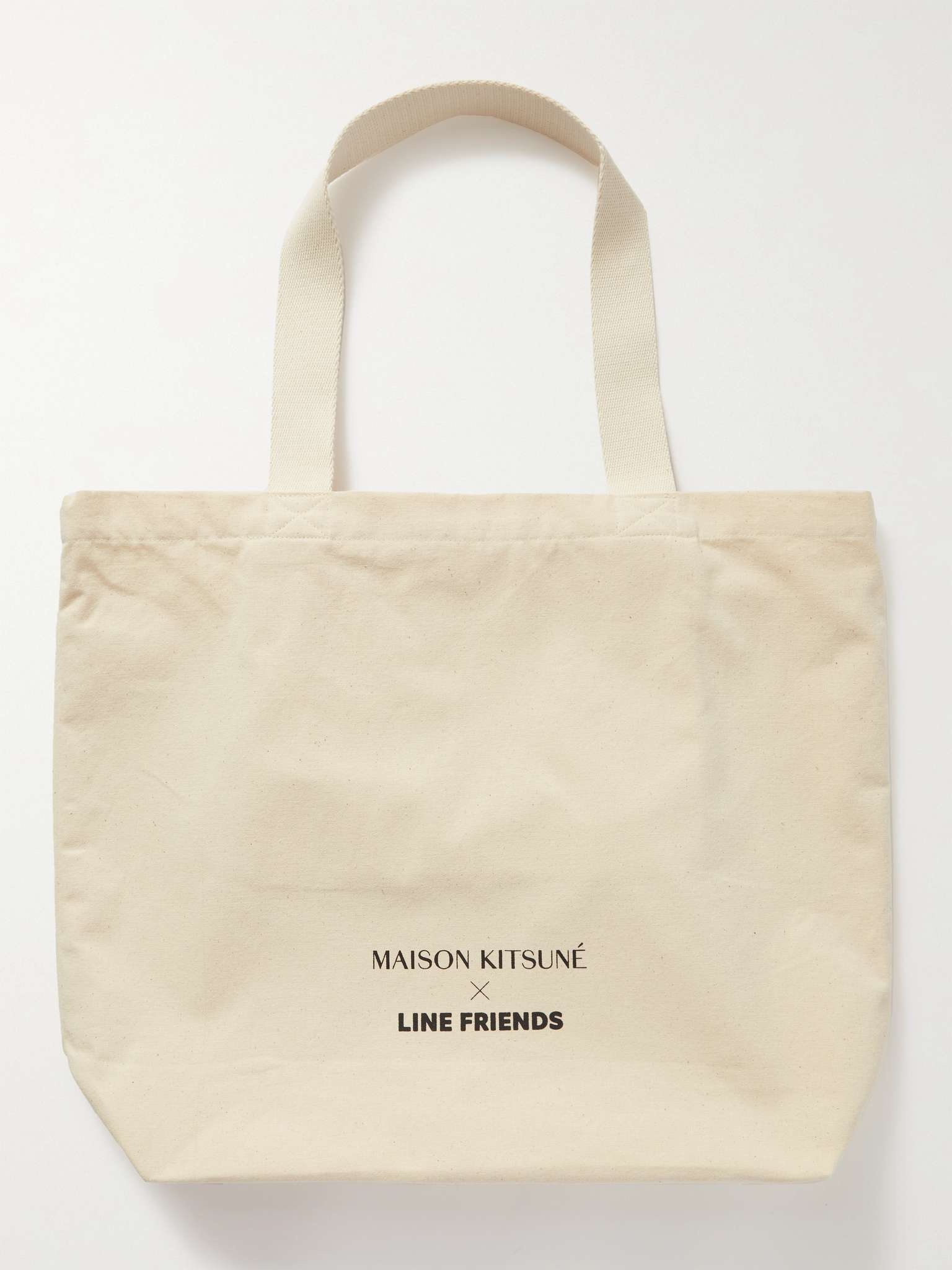 + Line Friends Logo-Print Cotton-Canvas Tote Bag - 4