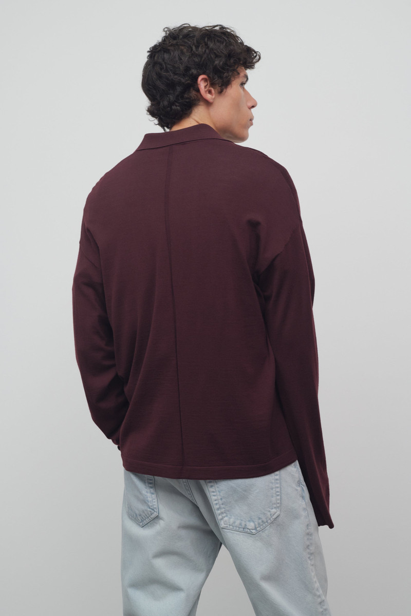 Miso Polo in Wool 5