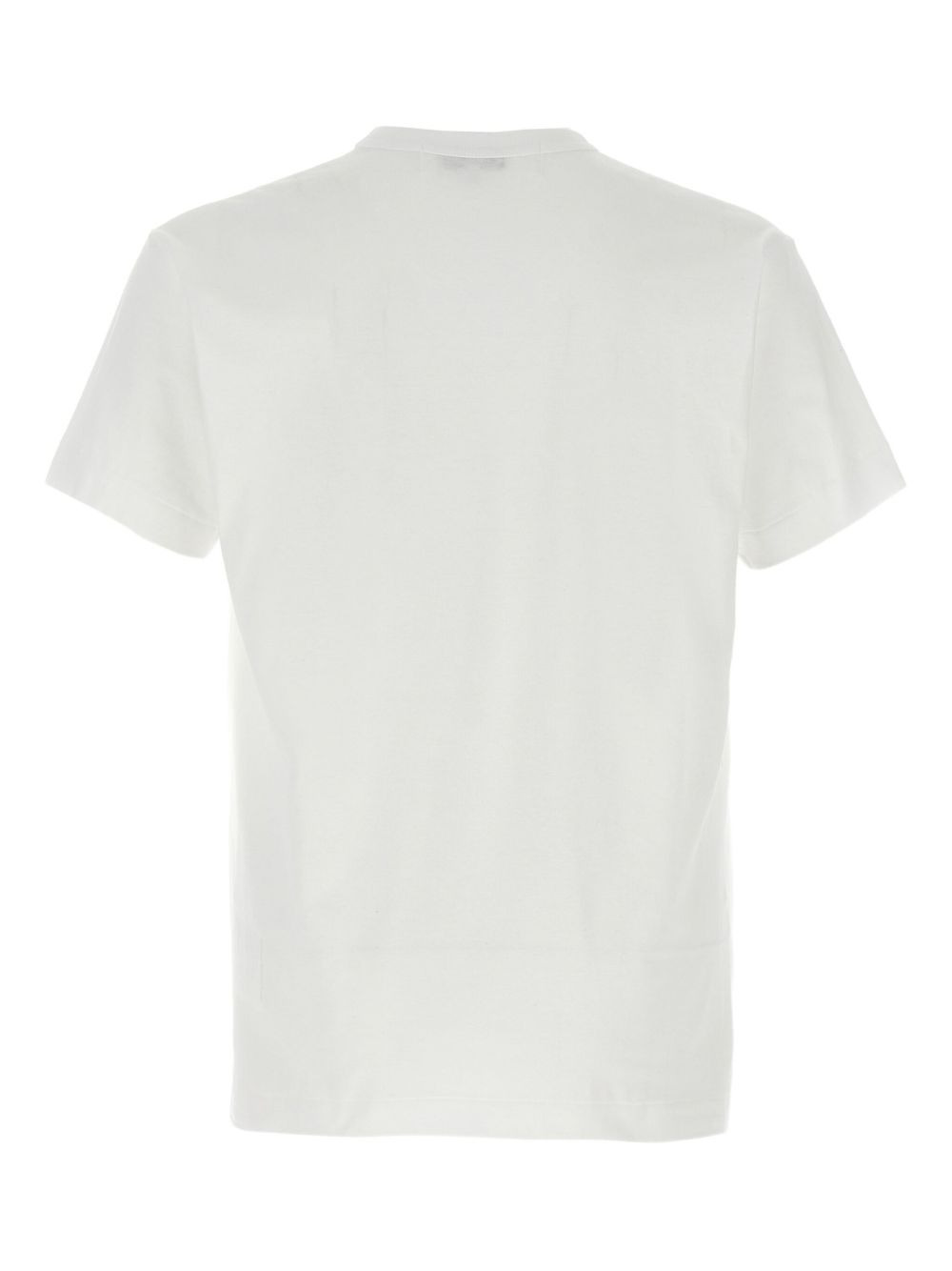 heart-print logo patch T-shirt - 3