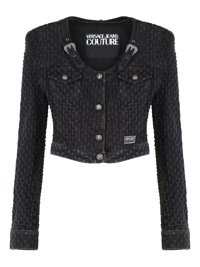 buckle-detail jacket 1