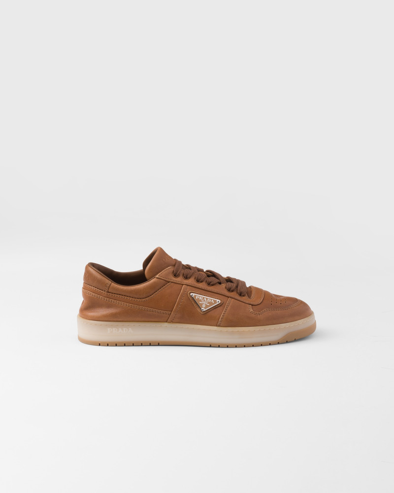 Prada Downtown nappa leather sneakers outlook