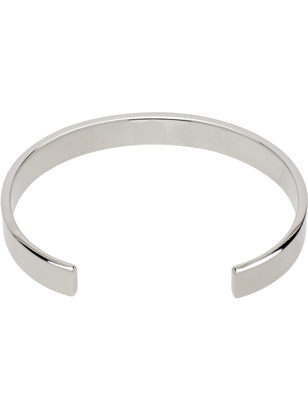Silver Minimal Logo Bracelet - 2