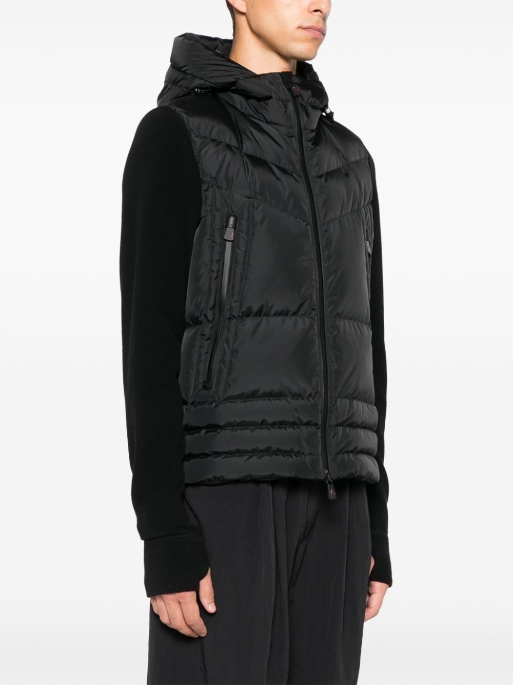 quilted-panelled jacket - 3