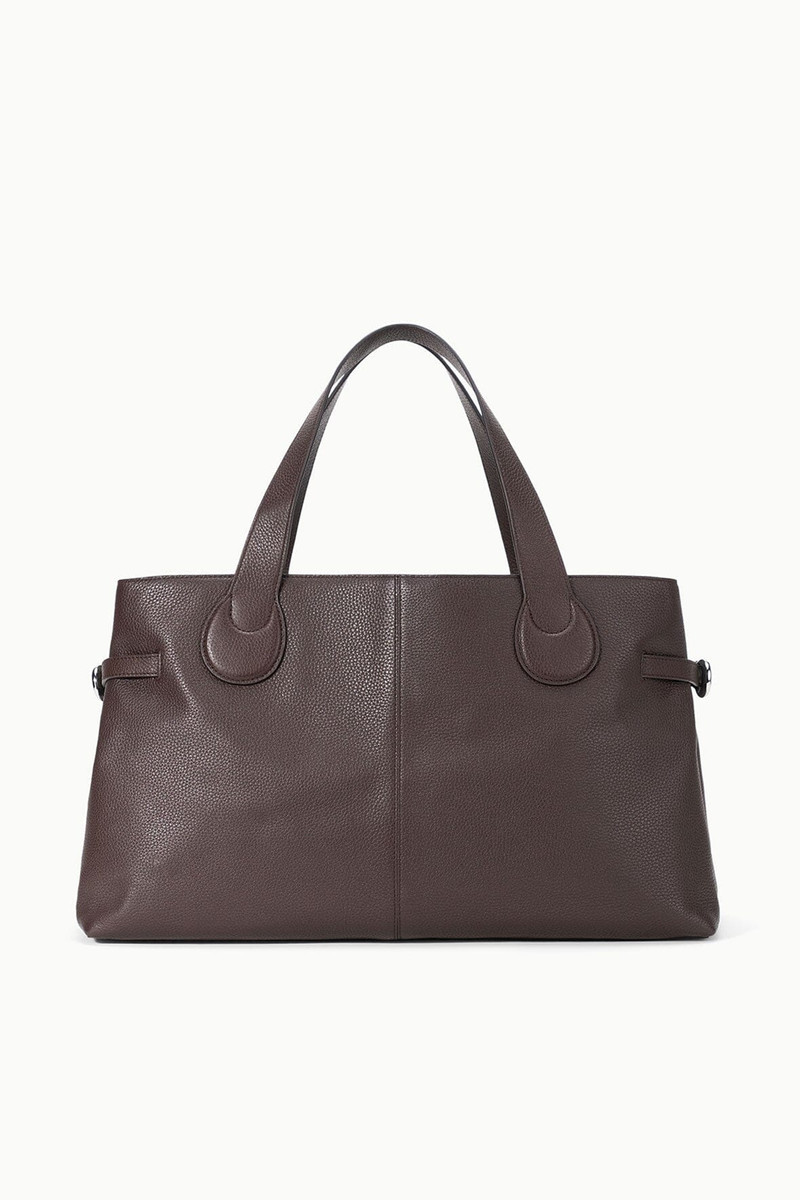 STAUD PIPER TOTE ESPRESSO 1