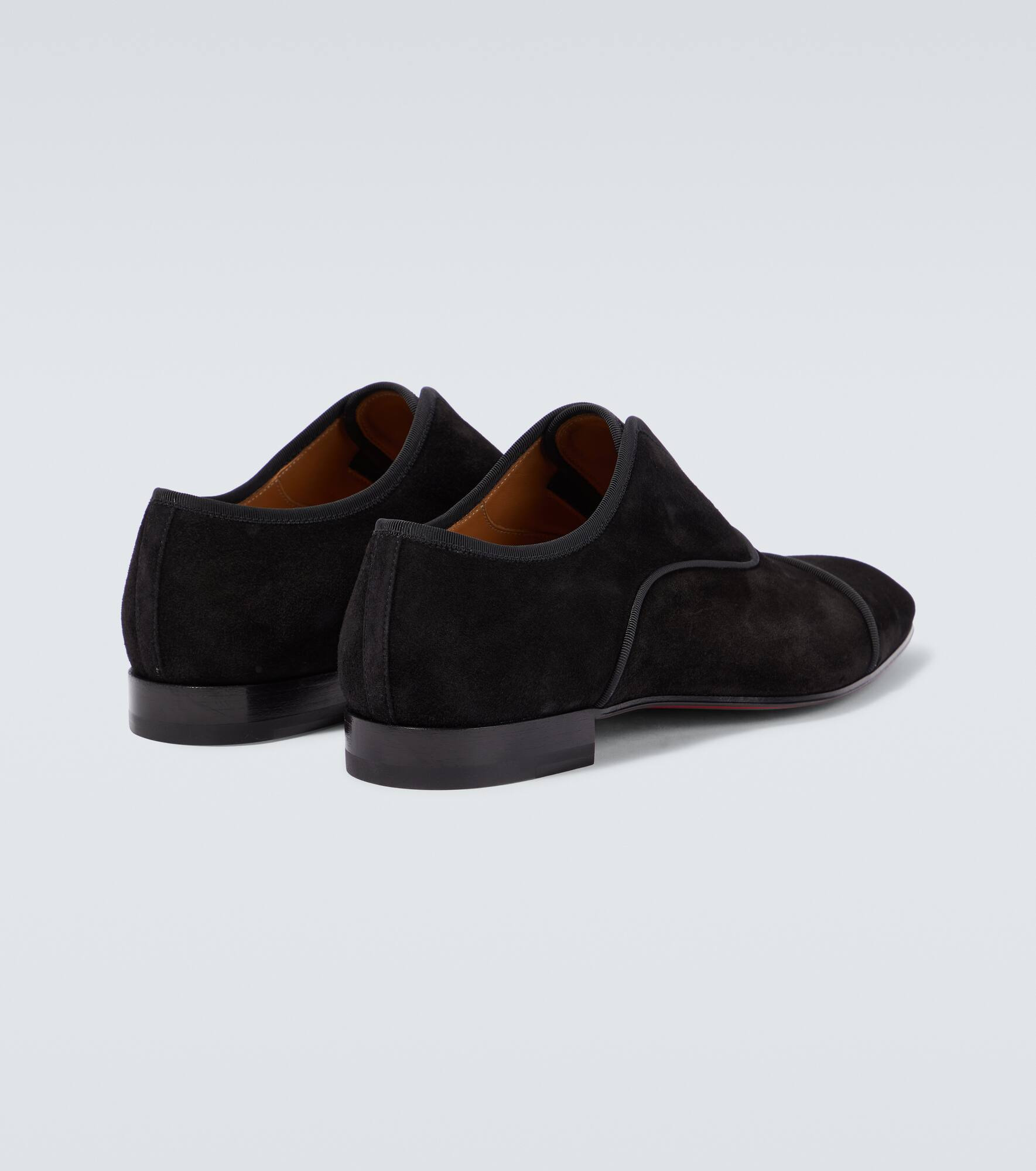 Alpha Male velour Oxford shoes - 6