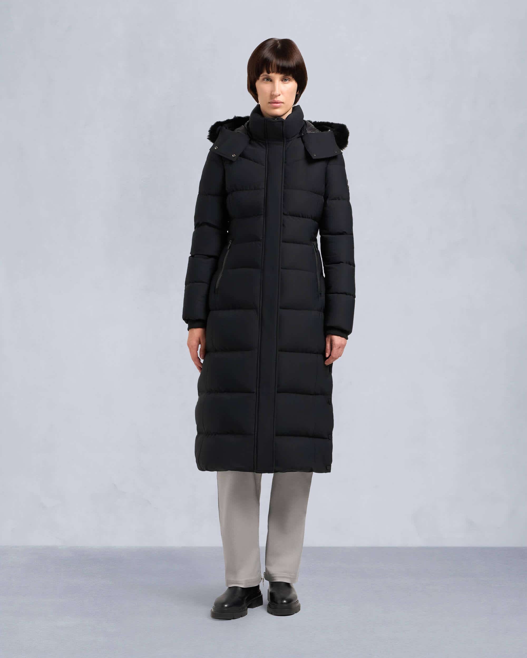 JOCADA SHEARLING LONG PARKA - 2