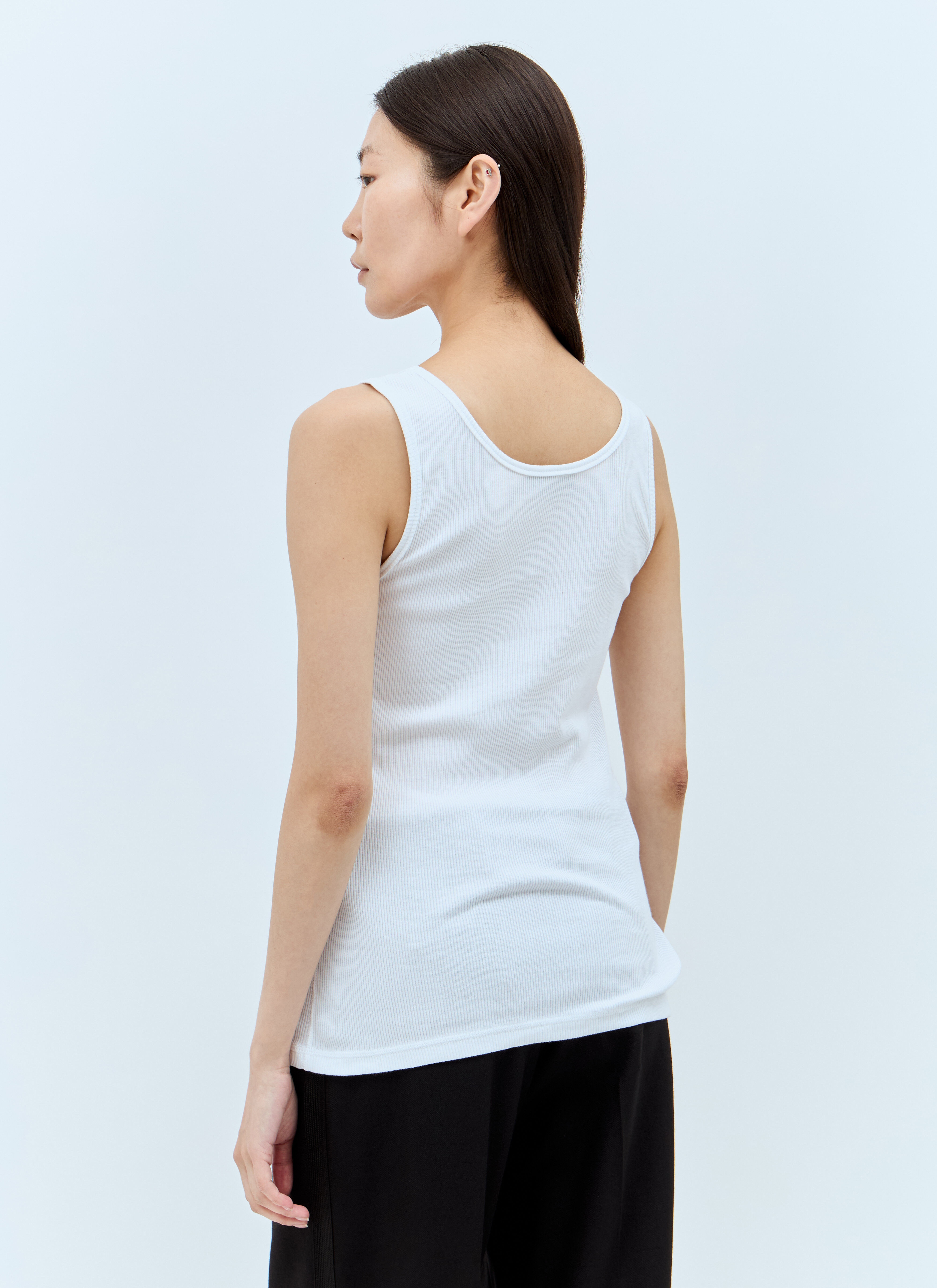 GUCCI｜SLEEVELESS (790344 XJGL4 9875) Gucci - Logo cotton tank top White - The Corner