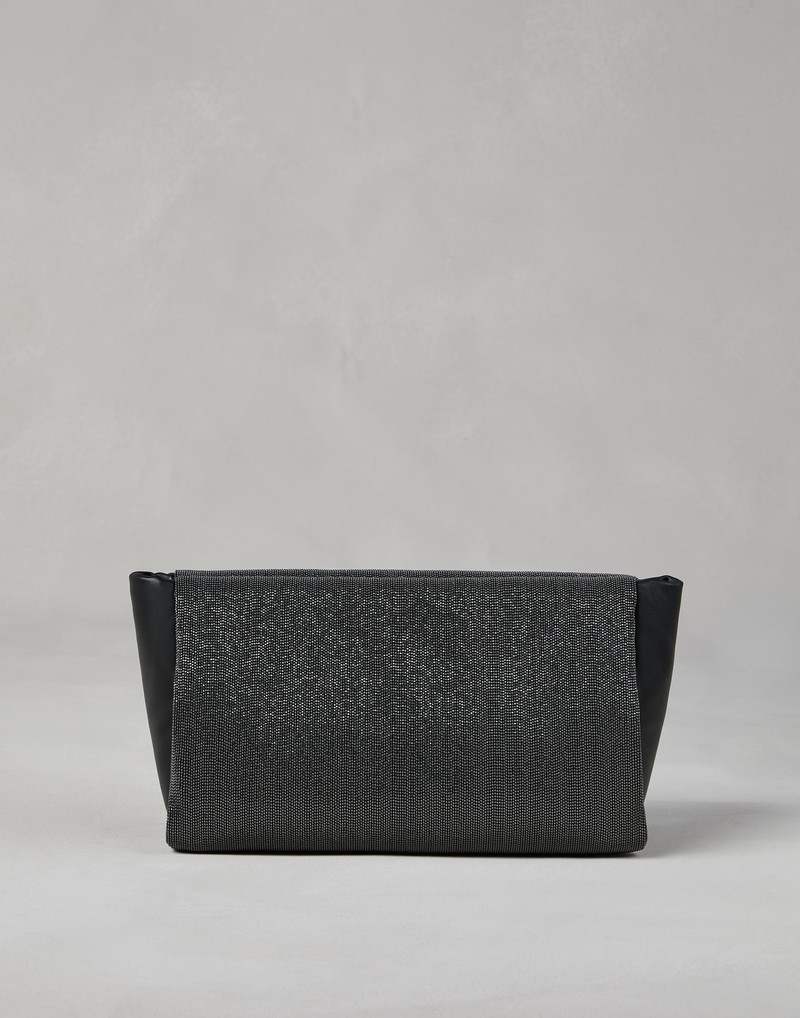 Calfskin precious clutch bag 1