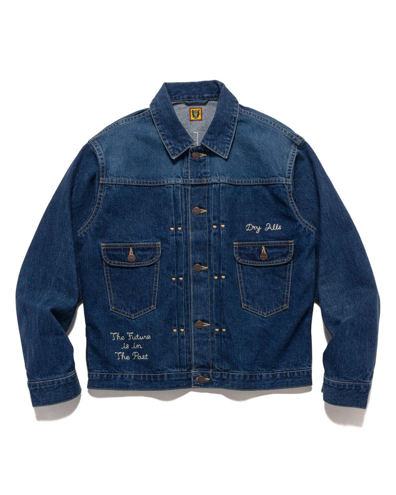 Denim Work Jacket Indigo - 1