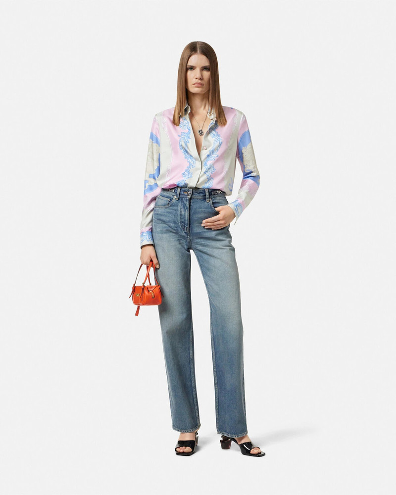 VERSACE Cameo Silk Shirt outlook