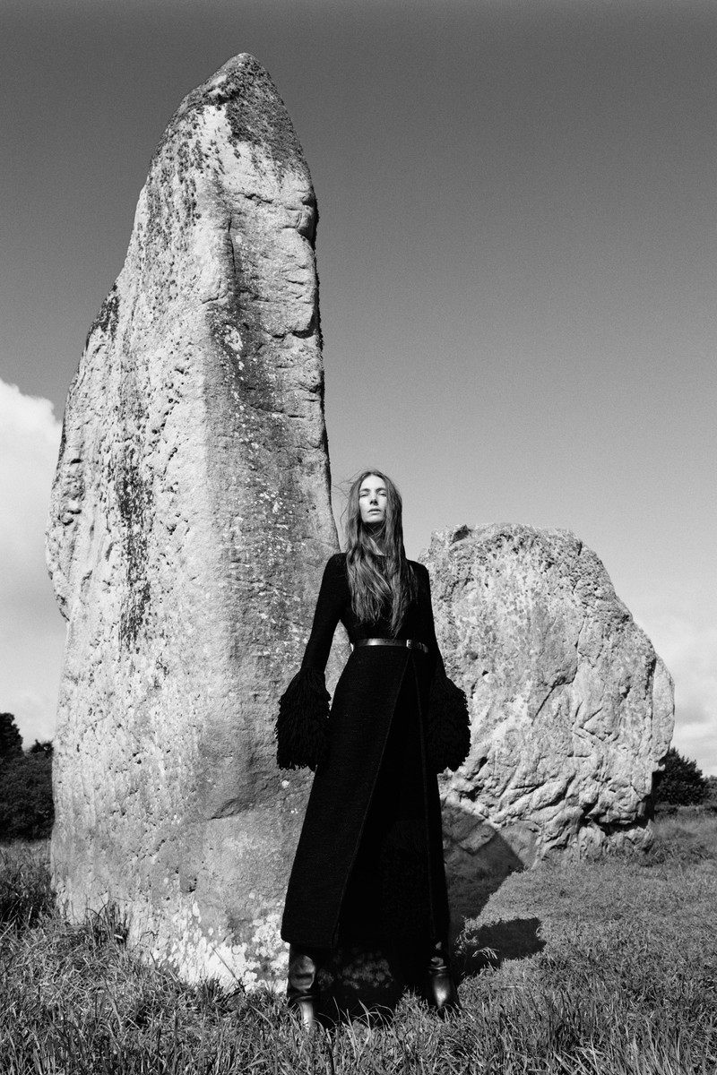 GABRIELA HEARST Corus Knit Maxi Dress in Black Cashmere Silk outlook