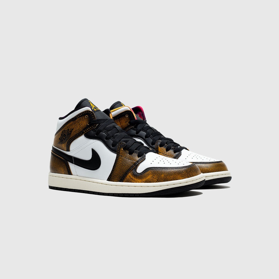 AIR JORDAN 1 MID SE "ORANGE WEAR AWAY" - 2