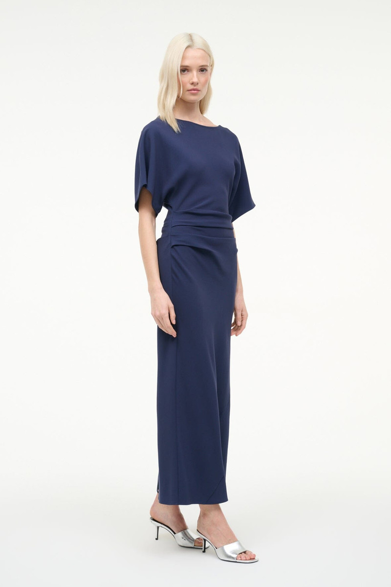 STAUD STAUD AMELIE DRESS NAVY outlook